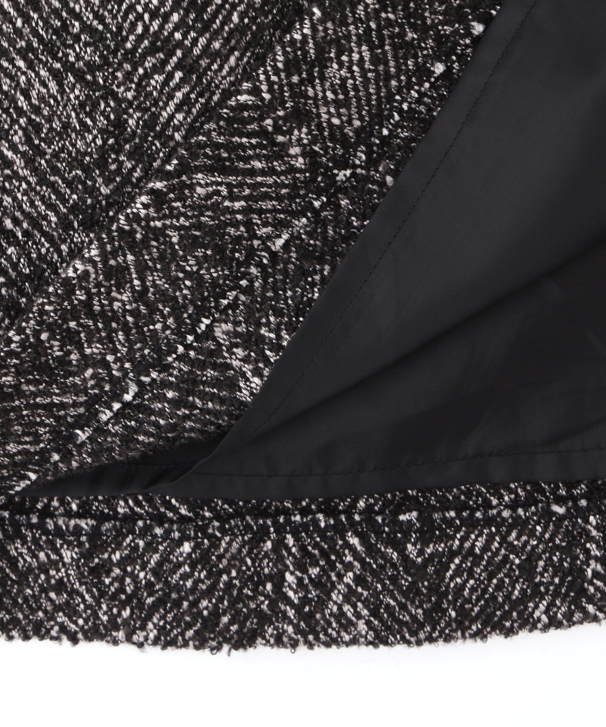 PROPORTION BODY DRESSING「フラップミニスカート　WEB限定カラー：エクリュツィード」|スカート|