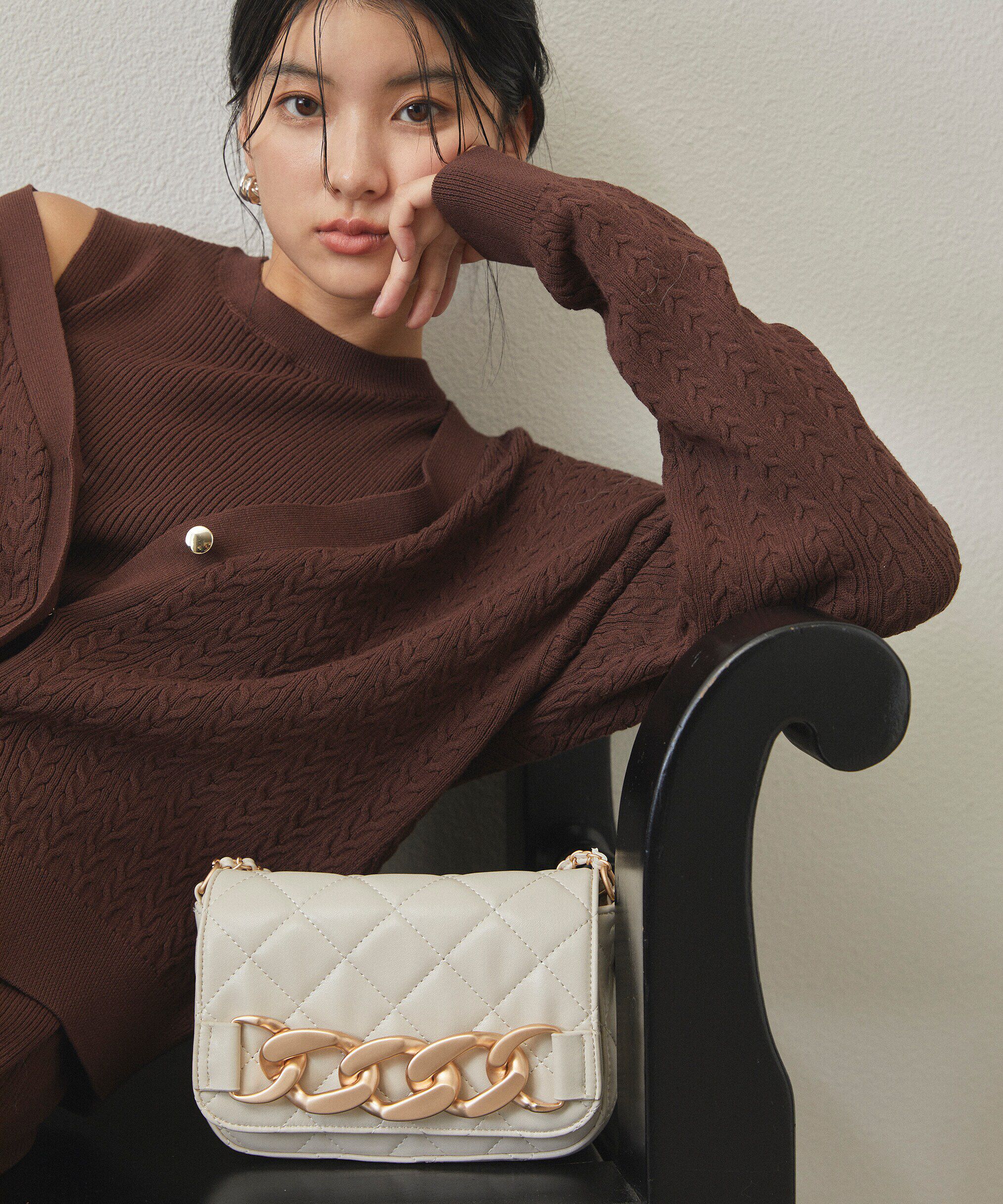 PROPORTION BODY DRESSING「キルトチェーンショルダーバッグ」|その他|
