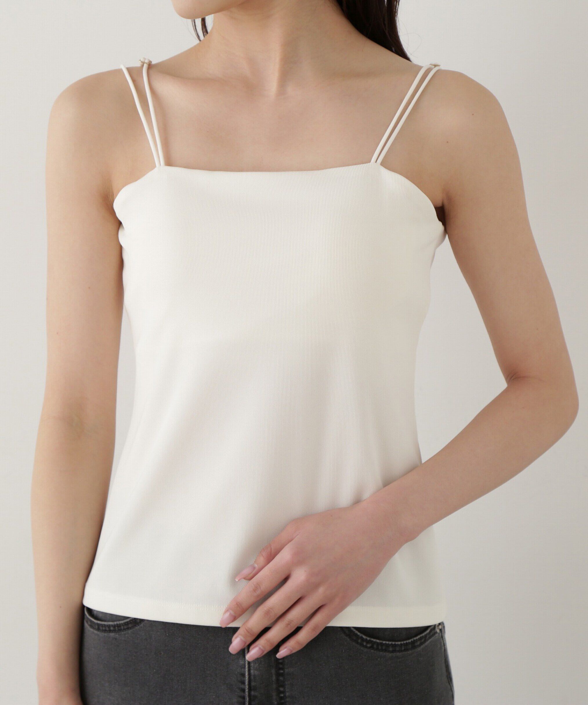 PROPORTION BODY DRESSING「カップ付マルチウェイキャミソール」|Tシャツ・カットソー|