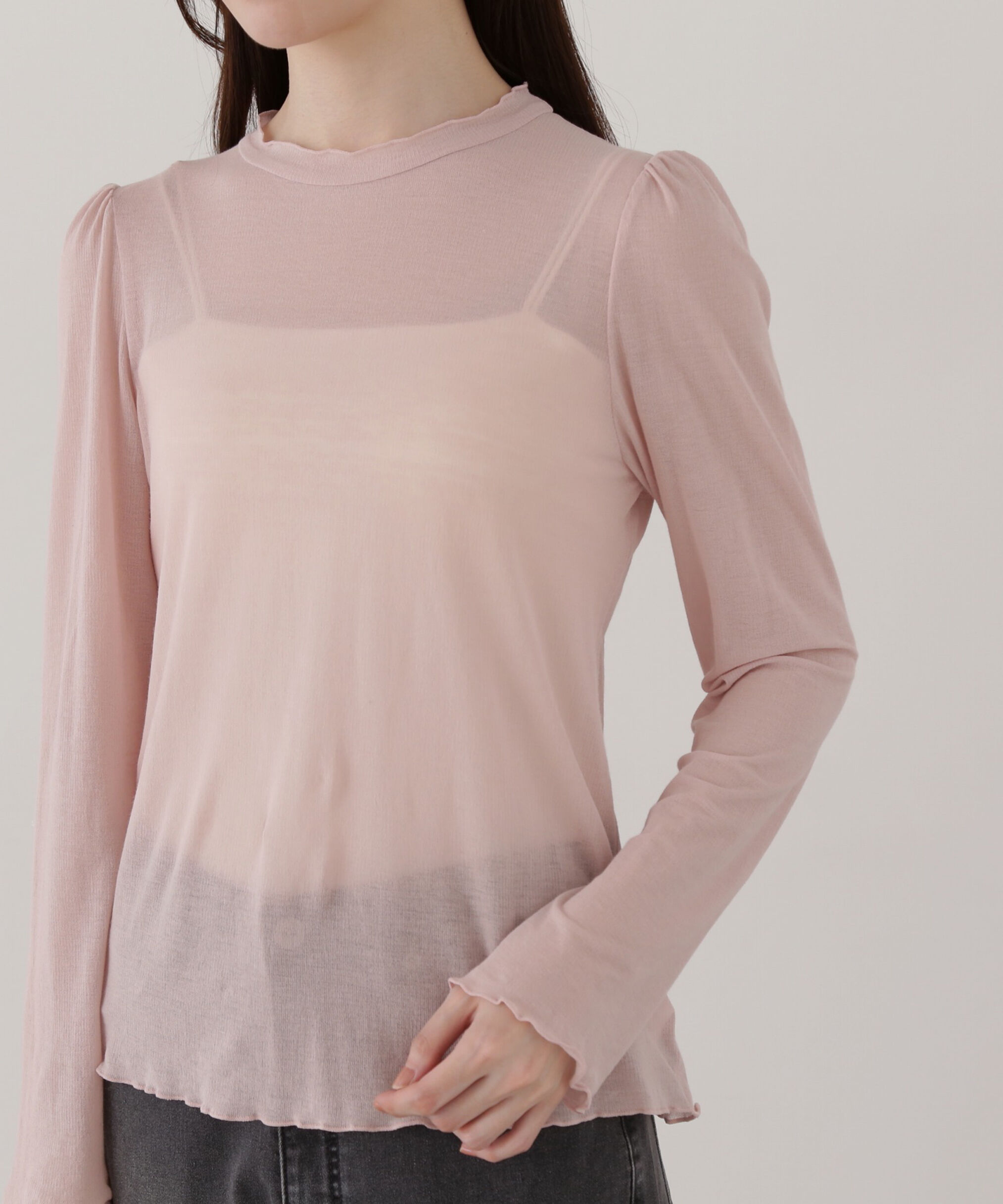 PROPORTION BODY DRESSING「シアーカットソー」|Tシャツ・カットソー|