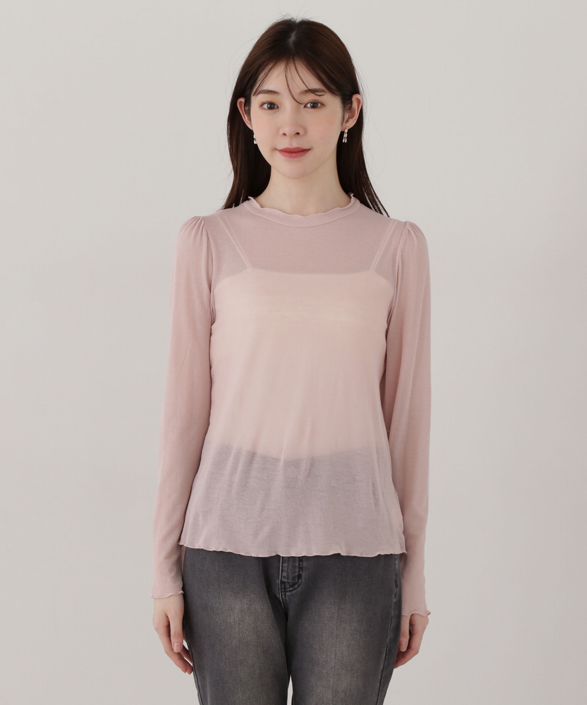 PROPORTION BODY DRESSING「シアーカットソー」|Tシャツ・カットソー|