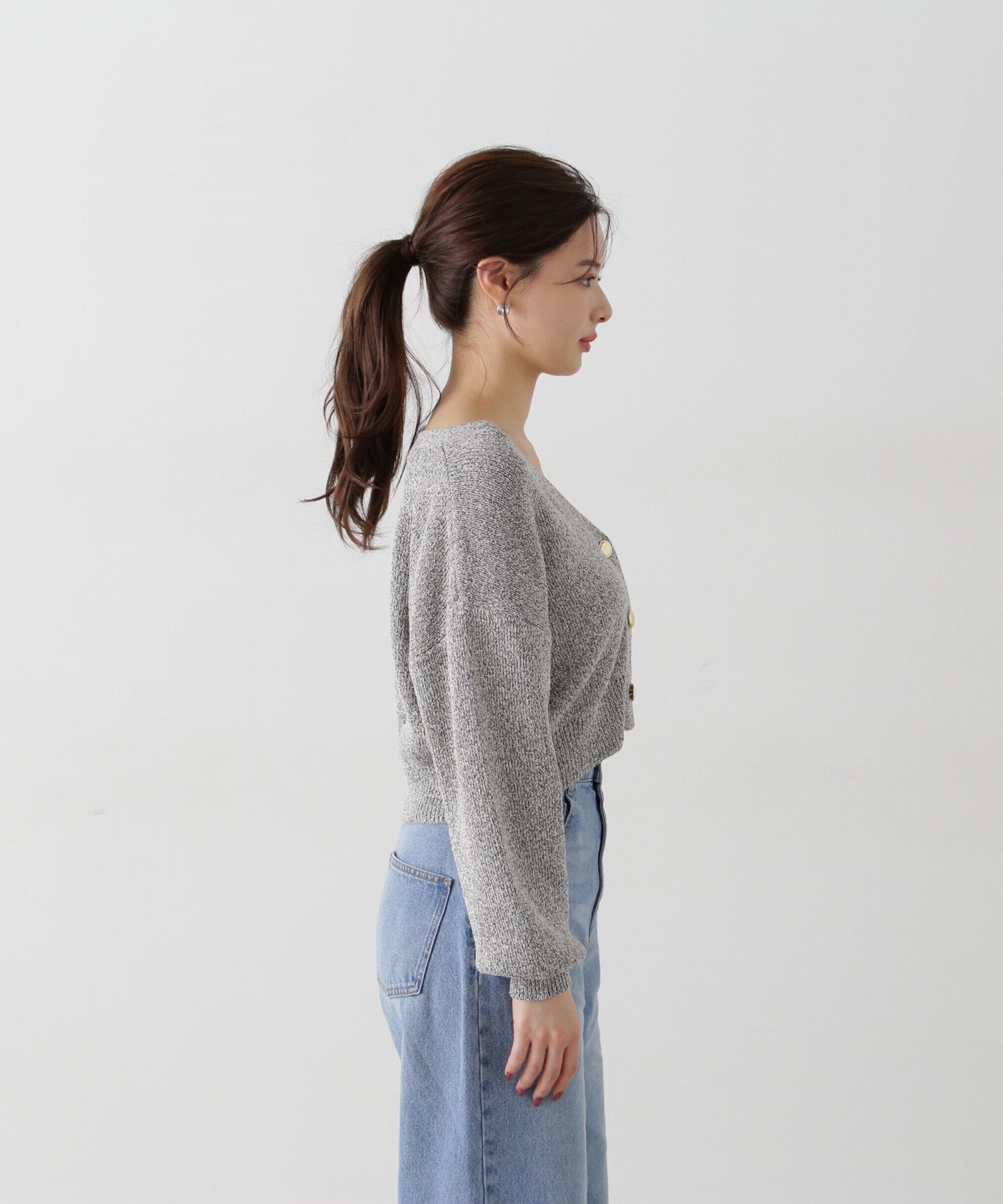 PROPORTION BODY DRESSING「《EDIT COLOGNE》ショートカーデ」|カーディガン|