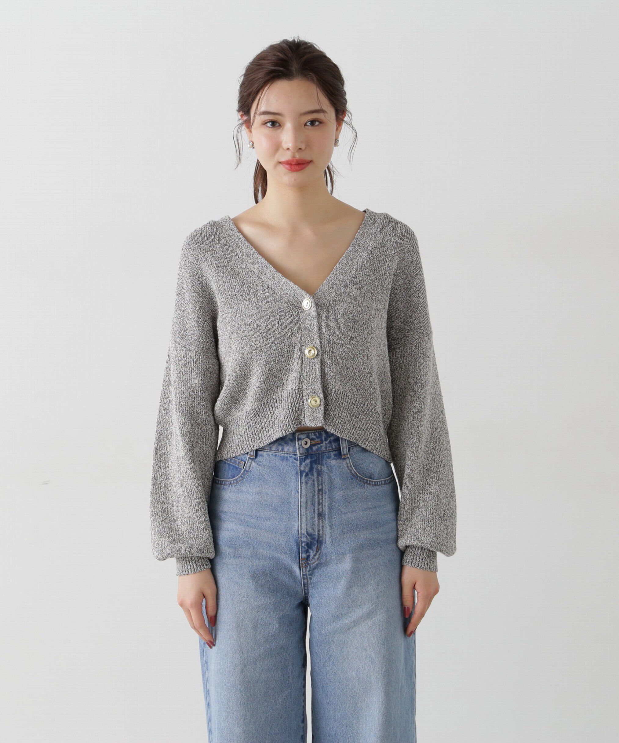 PROPORTION BODY DRESSING「《EDIT COLOGNE》ショートカーデ」|カーディガン|