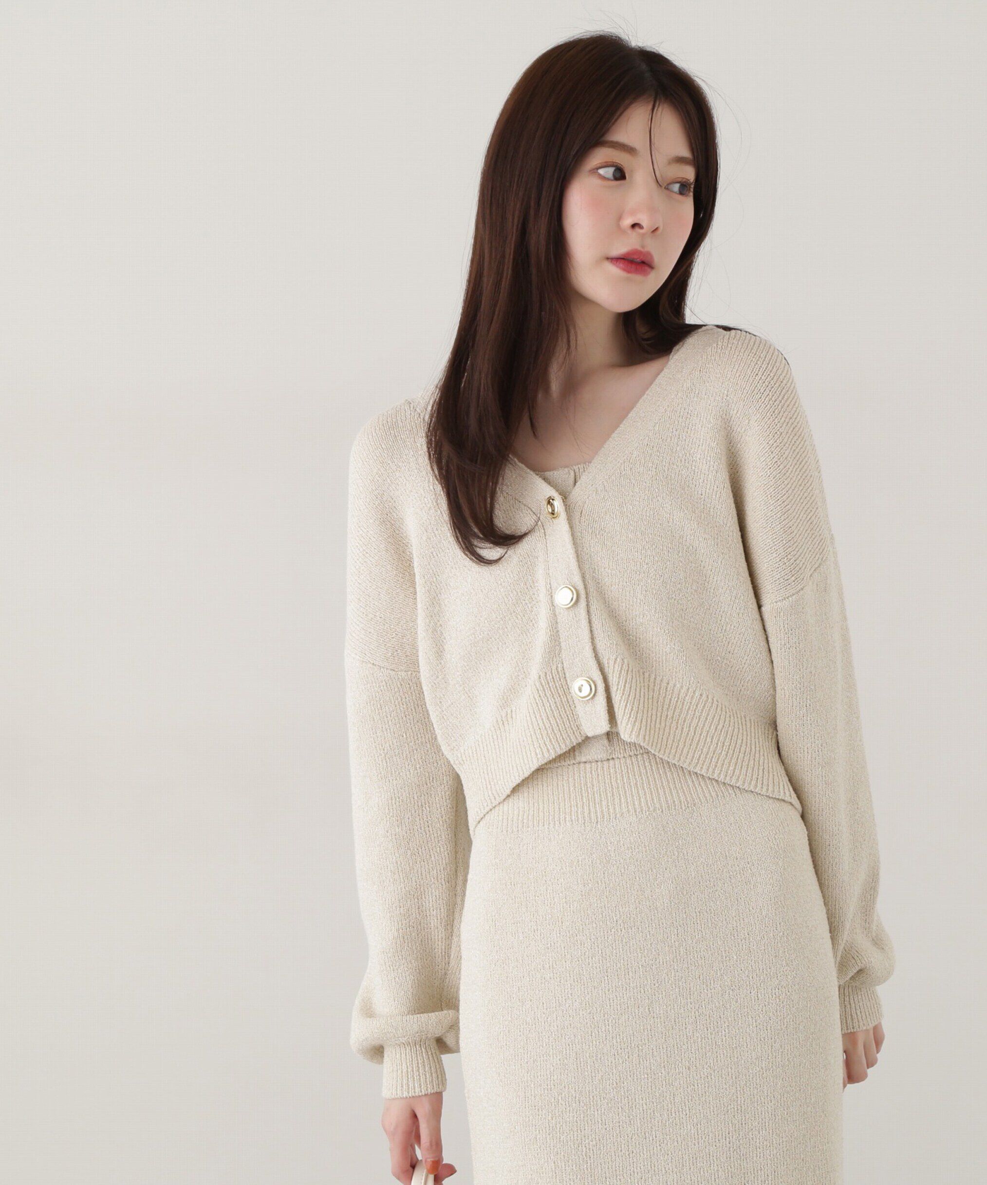 PROPORTION BODY DRESSING「《EDIT COLOGNE》ショートカーデ」|カーディガン|