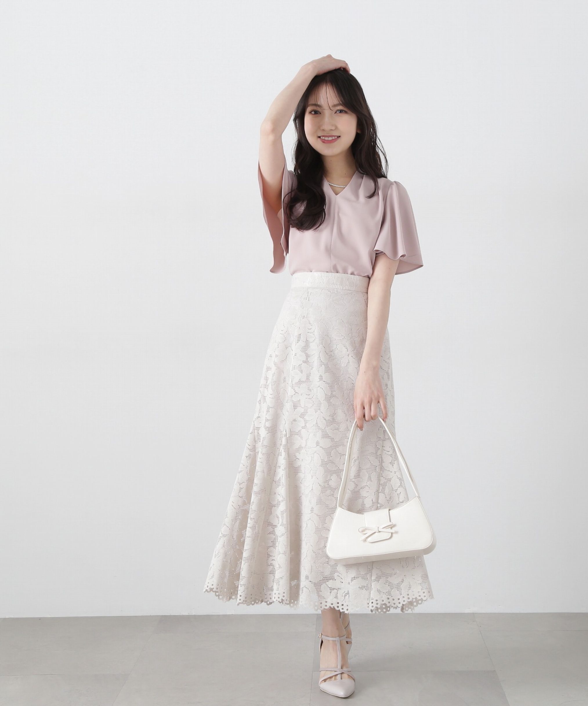 PROPORTION BODY DRESSING「メッシュレースマーメイドスカート」|スカート|