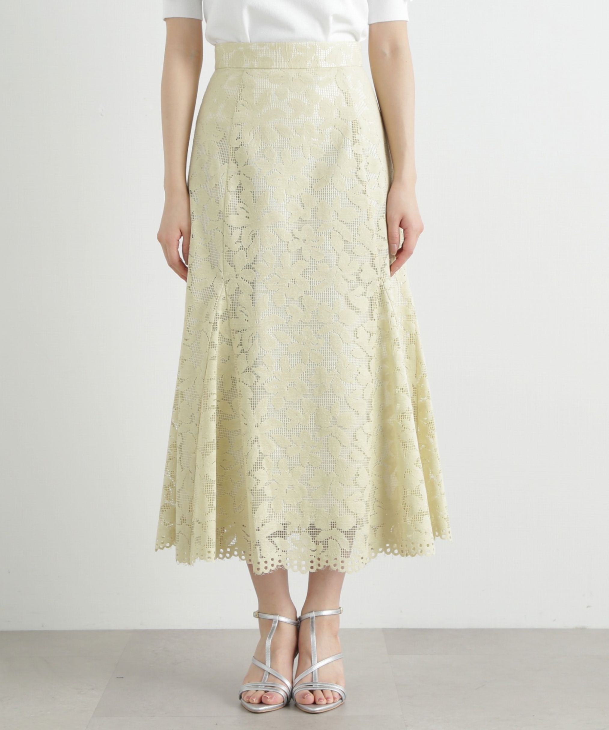 PROPORTION BODY DRESSING「メッシュレースマーメイドスカート」|スカート|