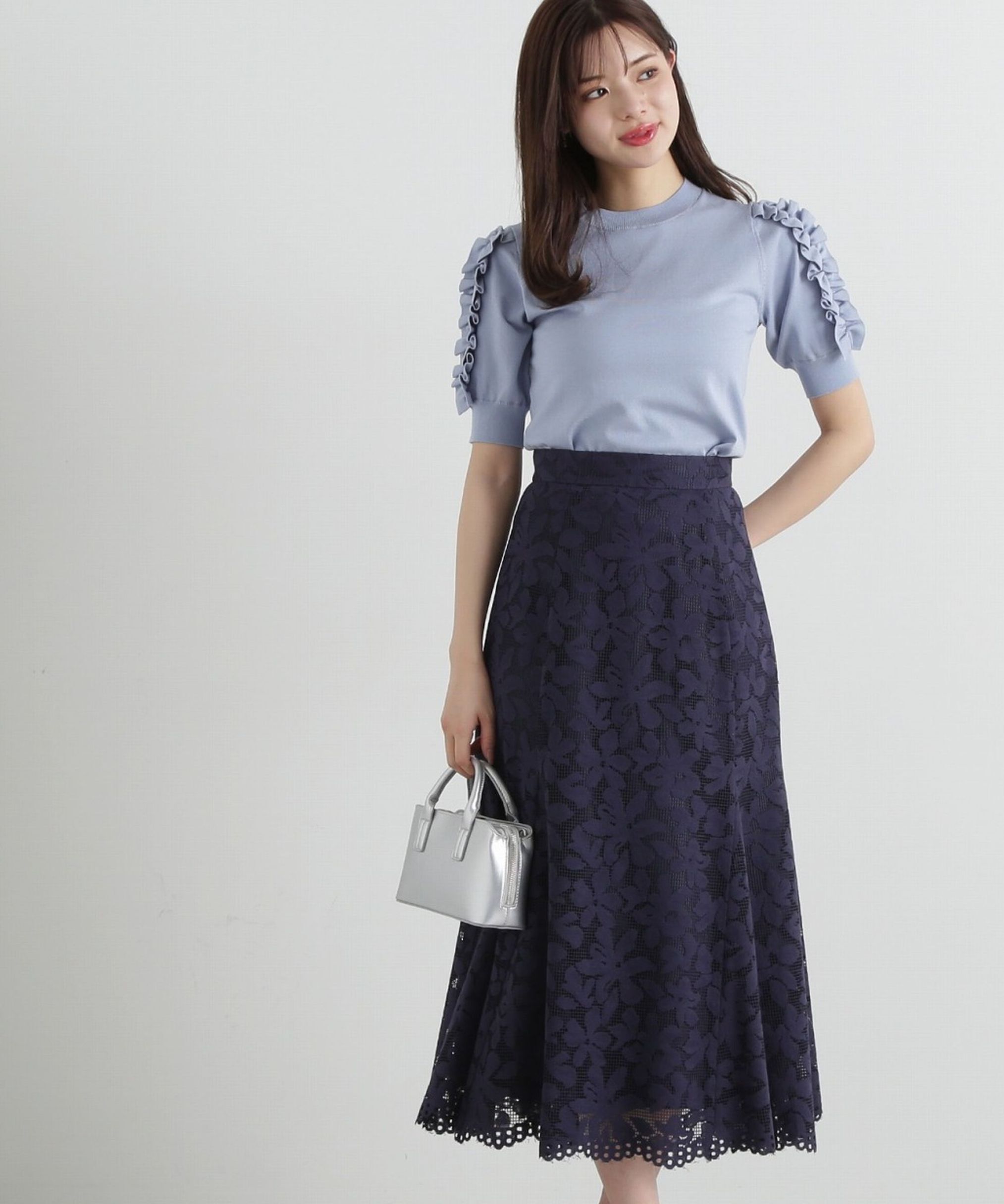 PROPORTION BODY DRESSING「メッシュレースマーメイドスカート」|スカート|