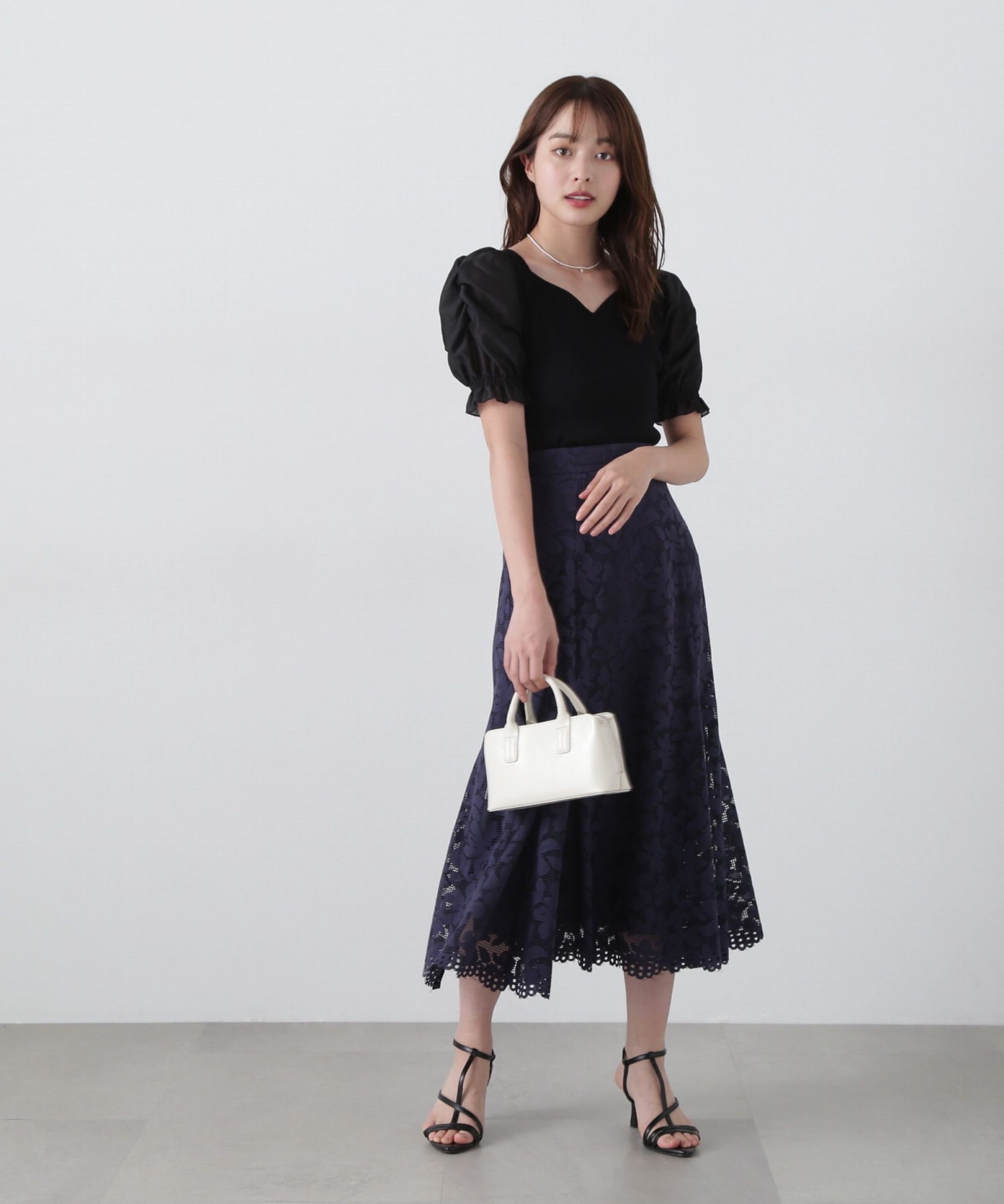 PROPORTION BODY DRESSING「メッシュレースマーメイドスカート」|スカート|