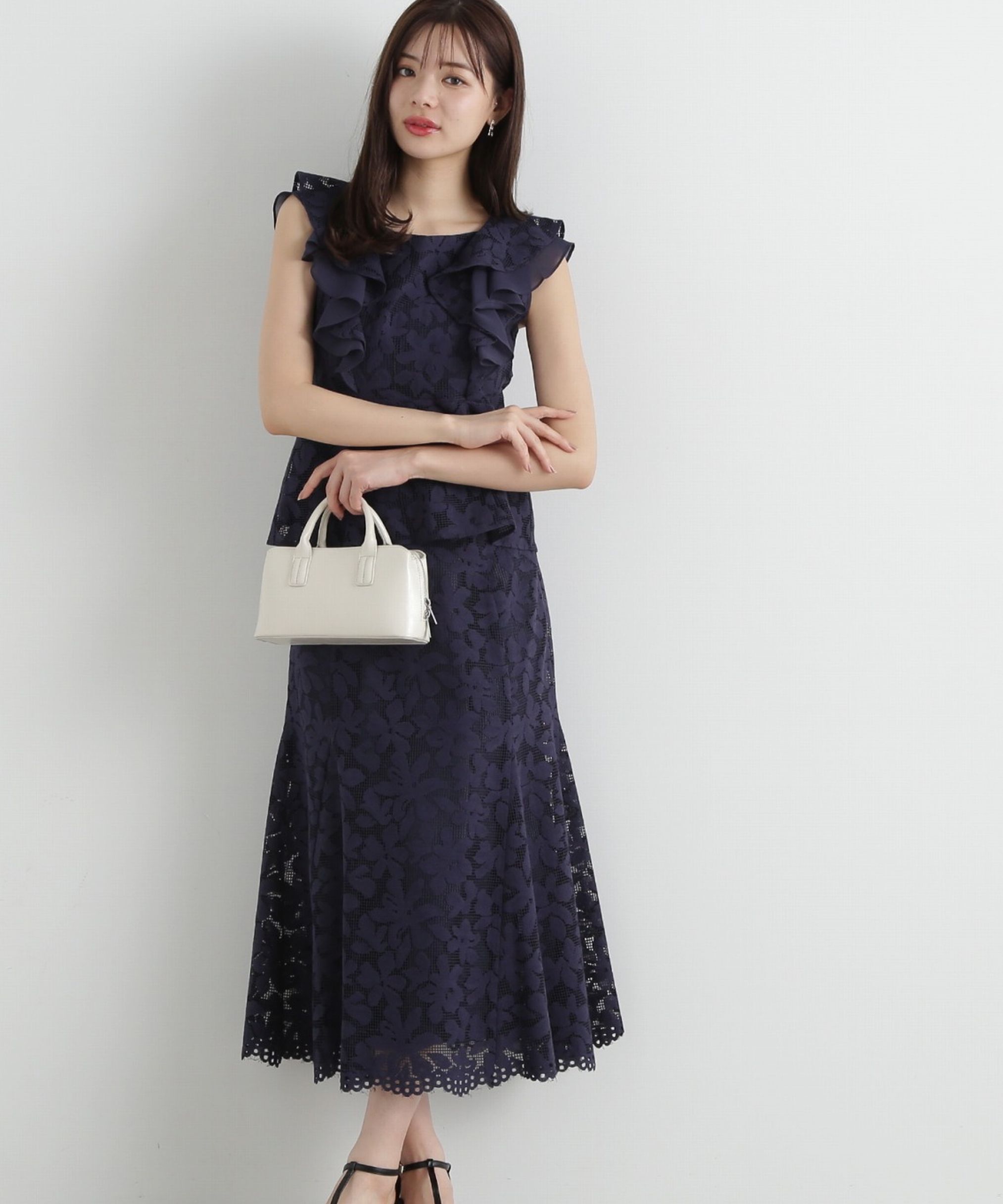 PROPORTION BODY DRESSING「メッシュレースマーメイドスカート」|スカート|