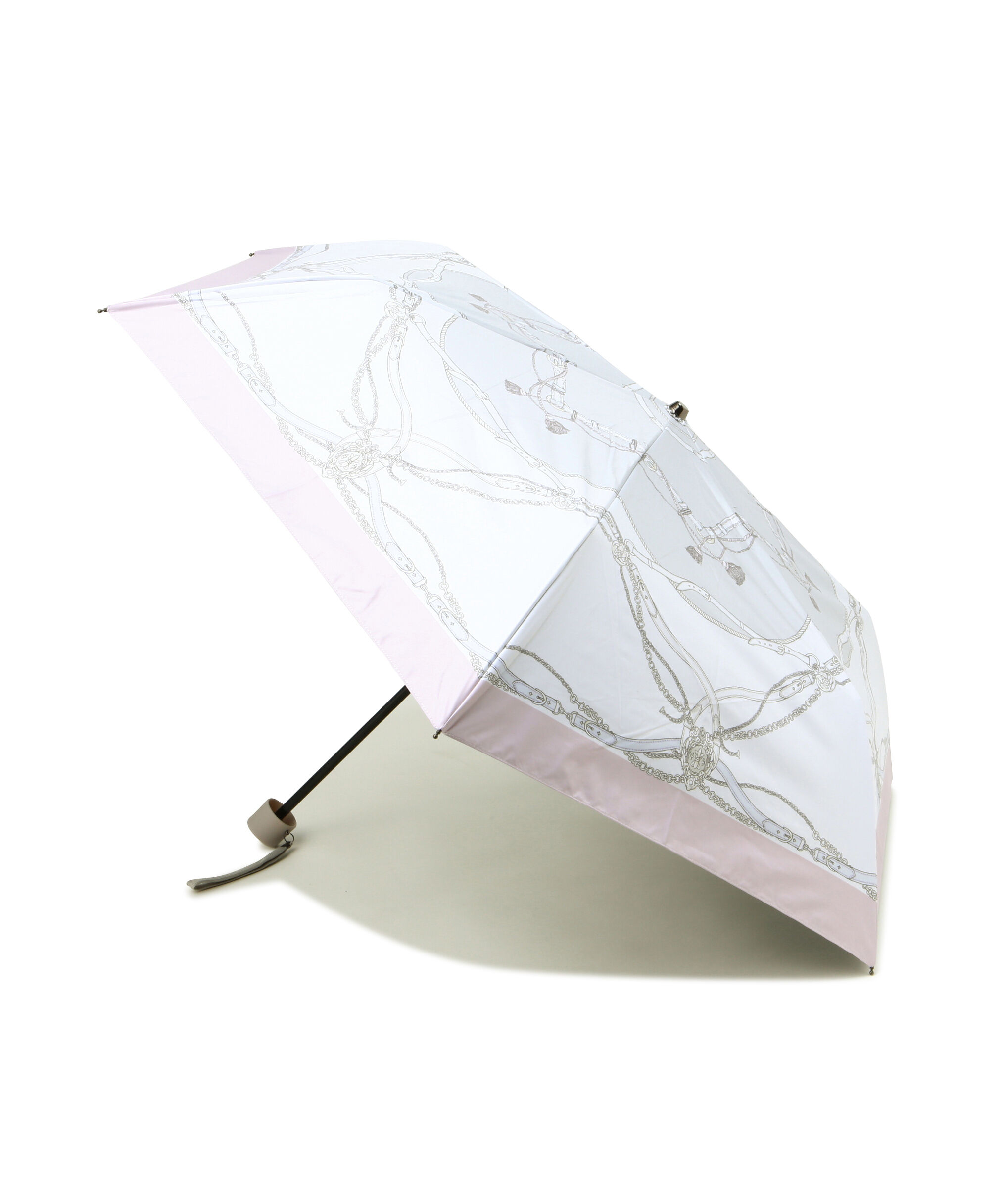 PROPORTION BODY DRESSING「UV折りたたみスカーフ柄アンブレラ」|その他|ピンク