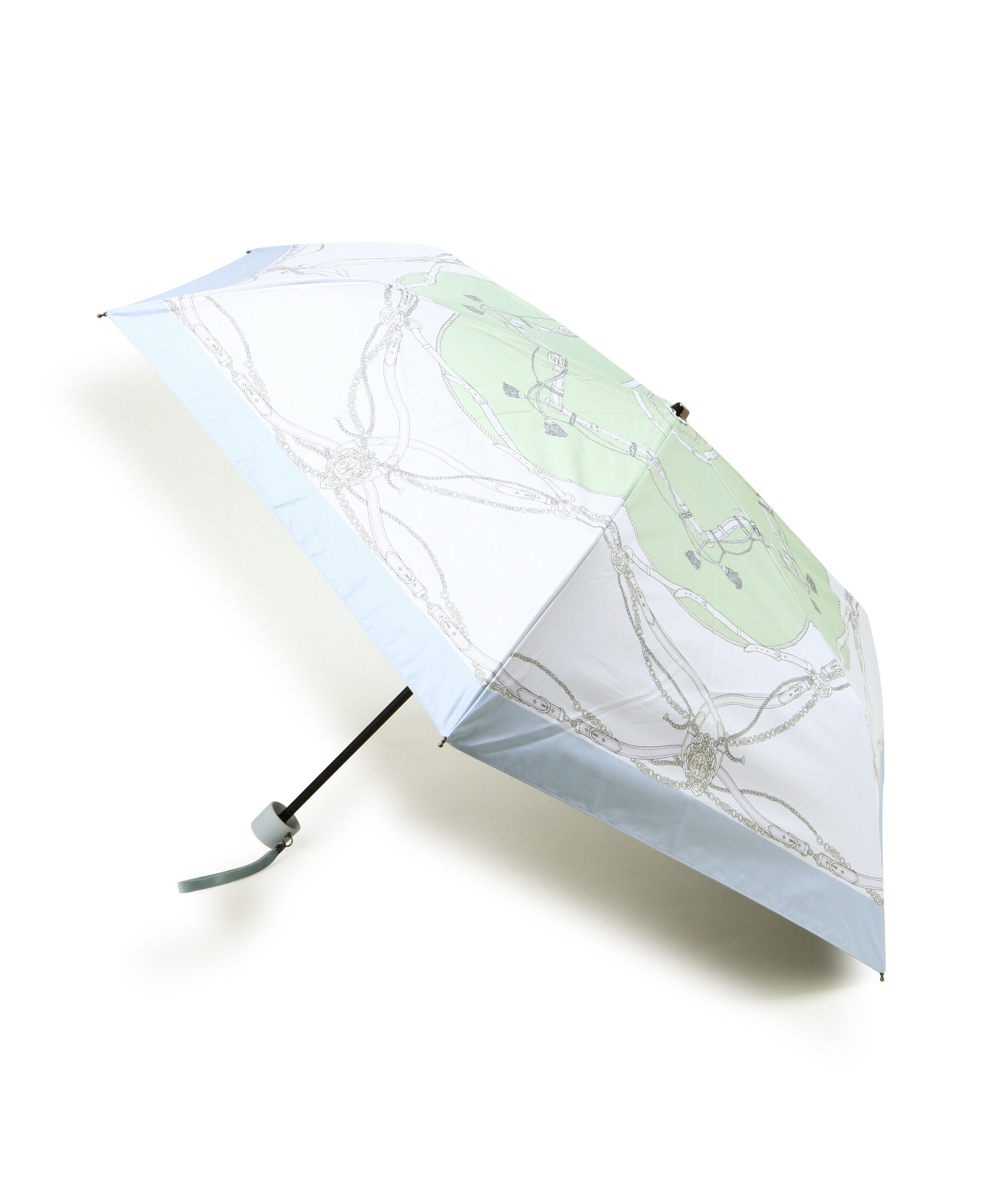 PROPORTION BODY DRESSING「UV折りたたみスカーフ柄アンブレラ」|その他|ブルー