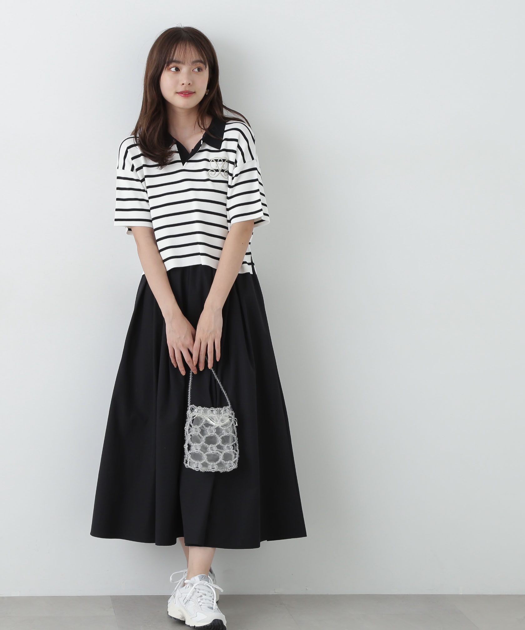 PROPORTION BODY DRESSING「ギャザーフレアースカート」|スカート|