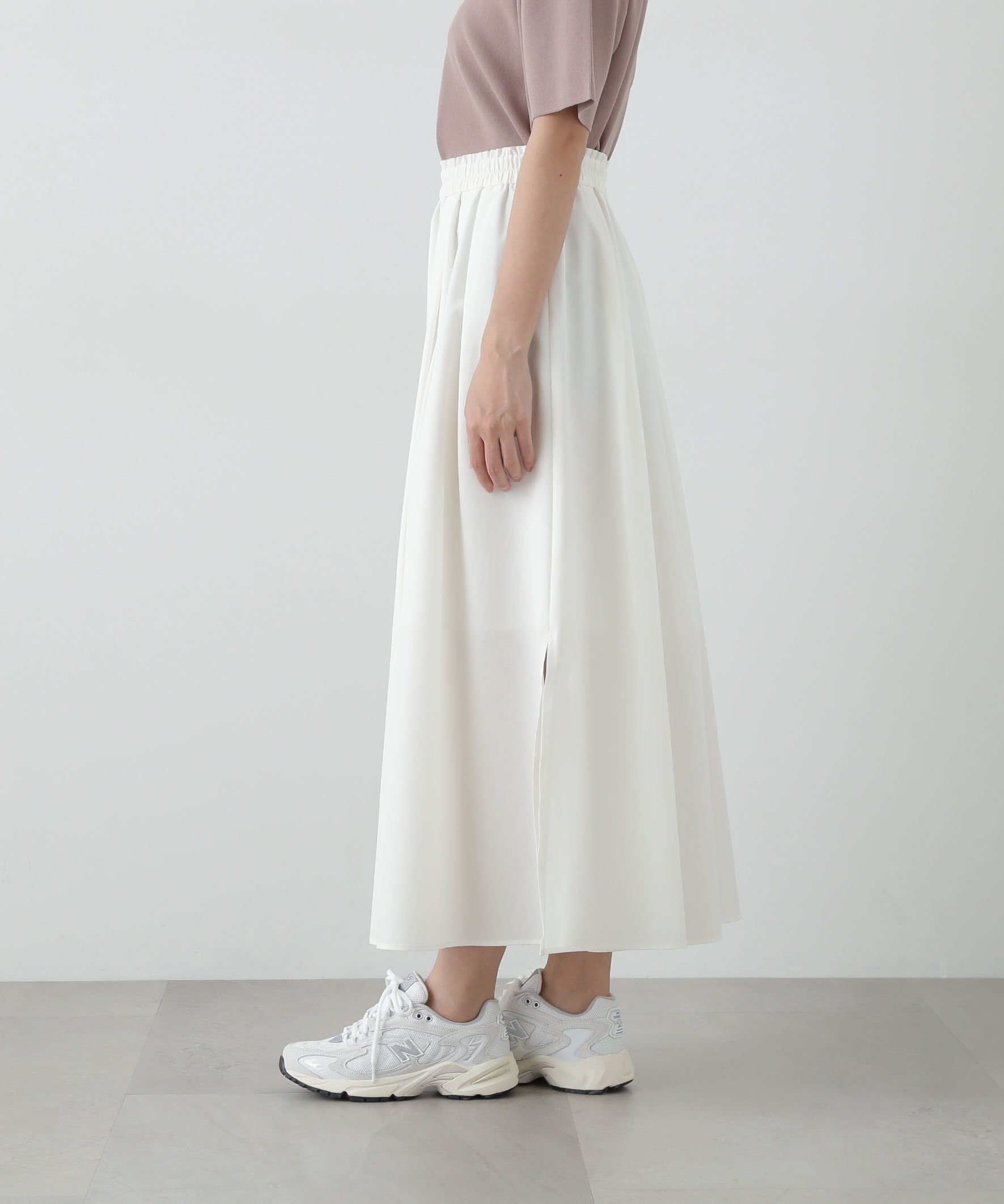 PROPORTION BODY DRESSING「ギャザーフレアースカート」|スカート|