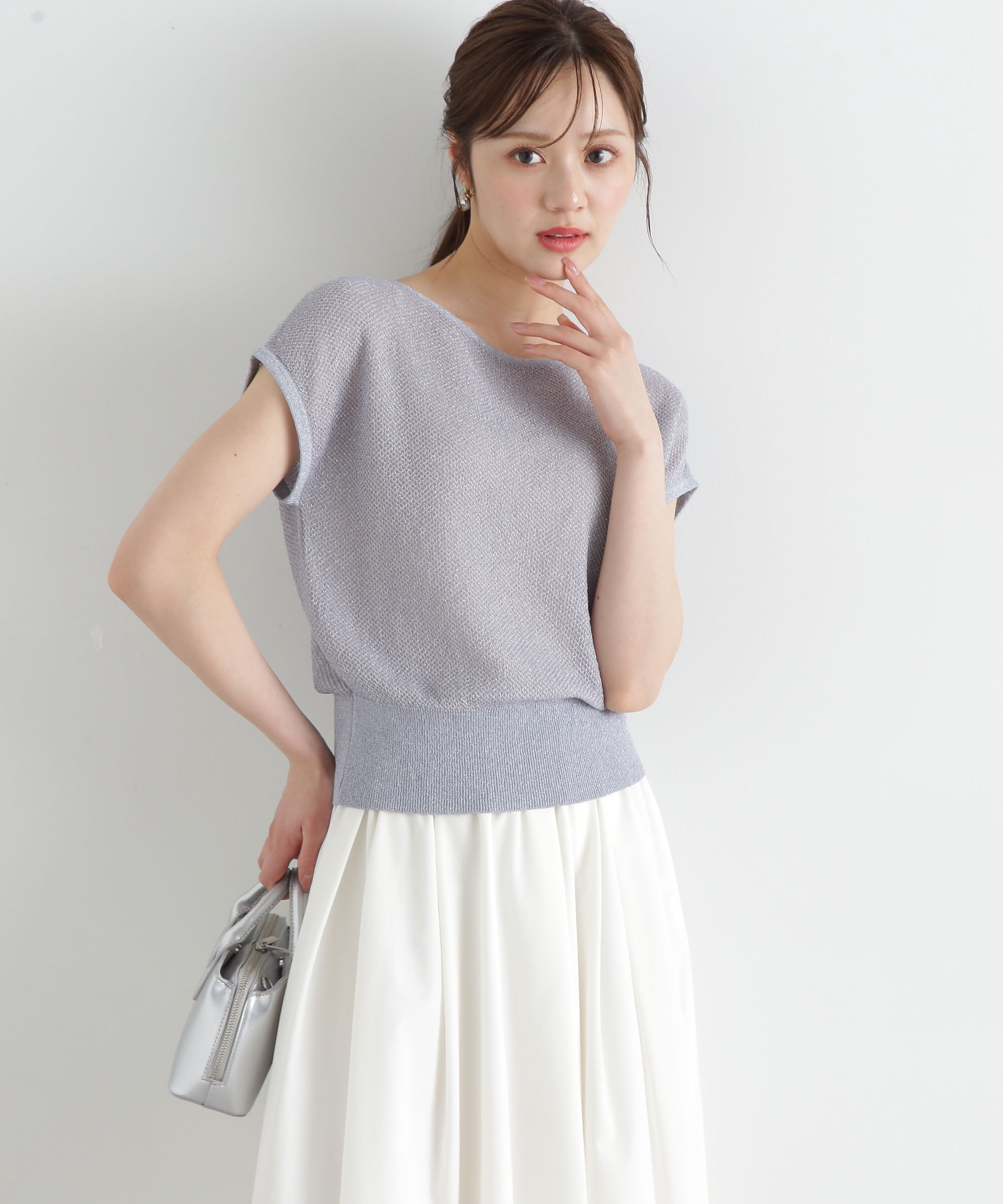 PROPORTION BODY DRESSING「ギャザーフレアースカート」|スカート|