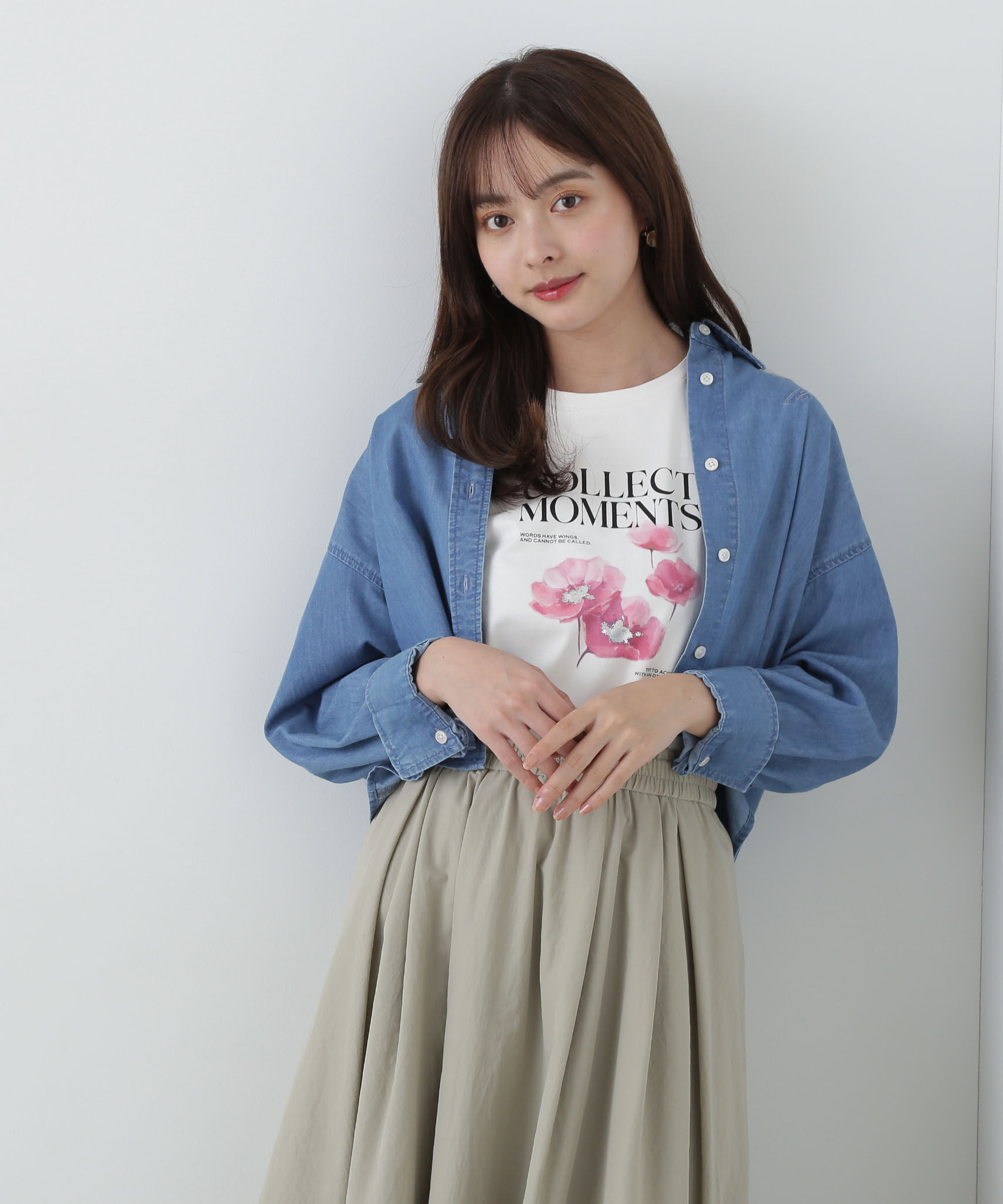 PROPORTION BODY DRESSING「ギャザーフレアースカート」|スカート|