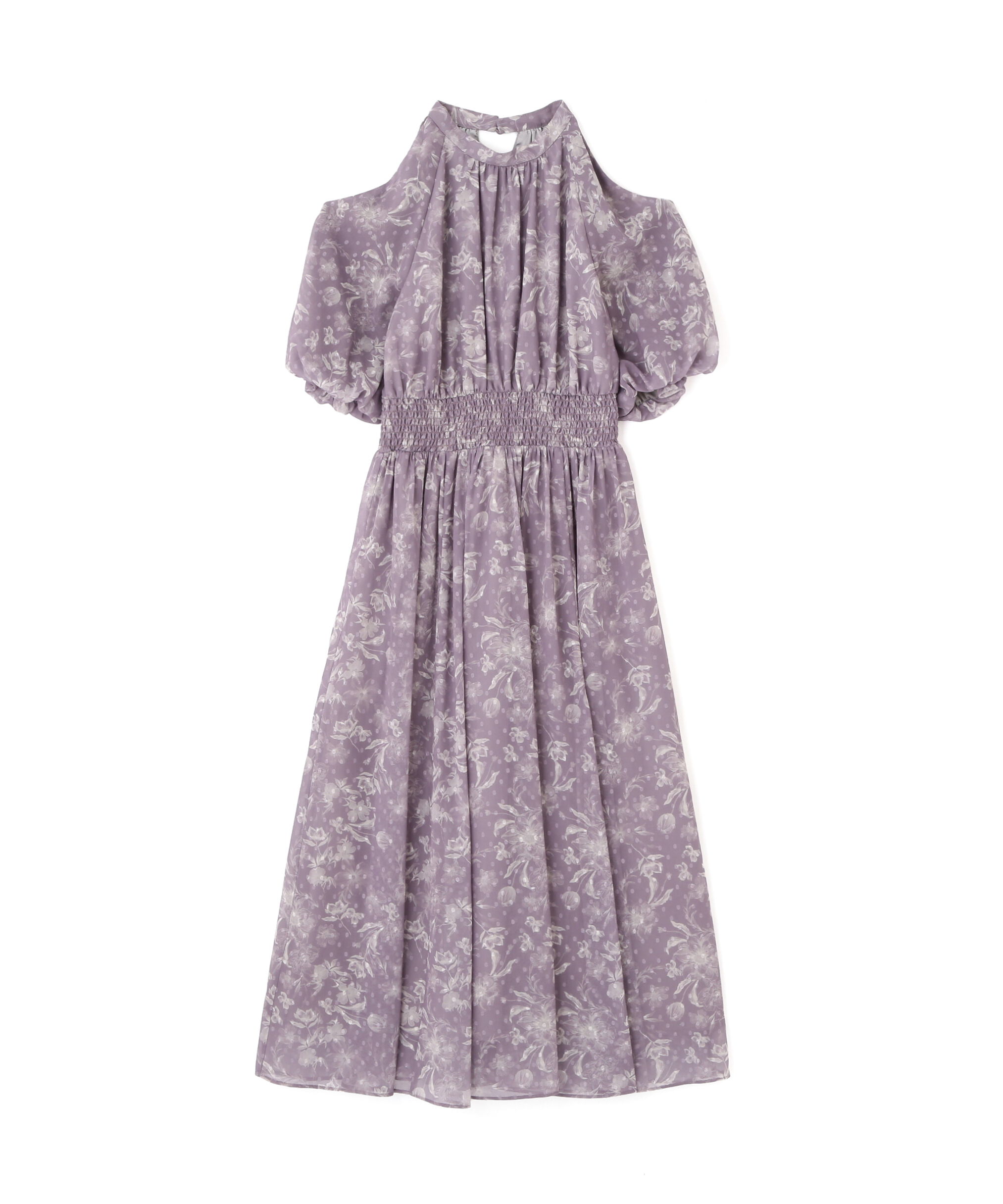 PROPORTION BODY DRESSING「オープンショルダー花柄ワンピース」|ワンピース|