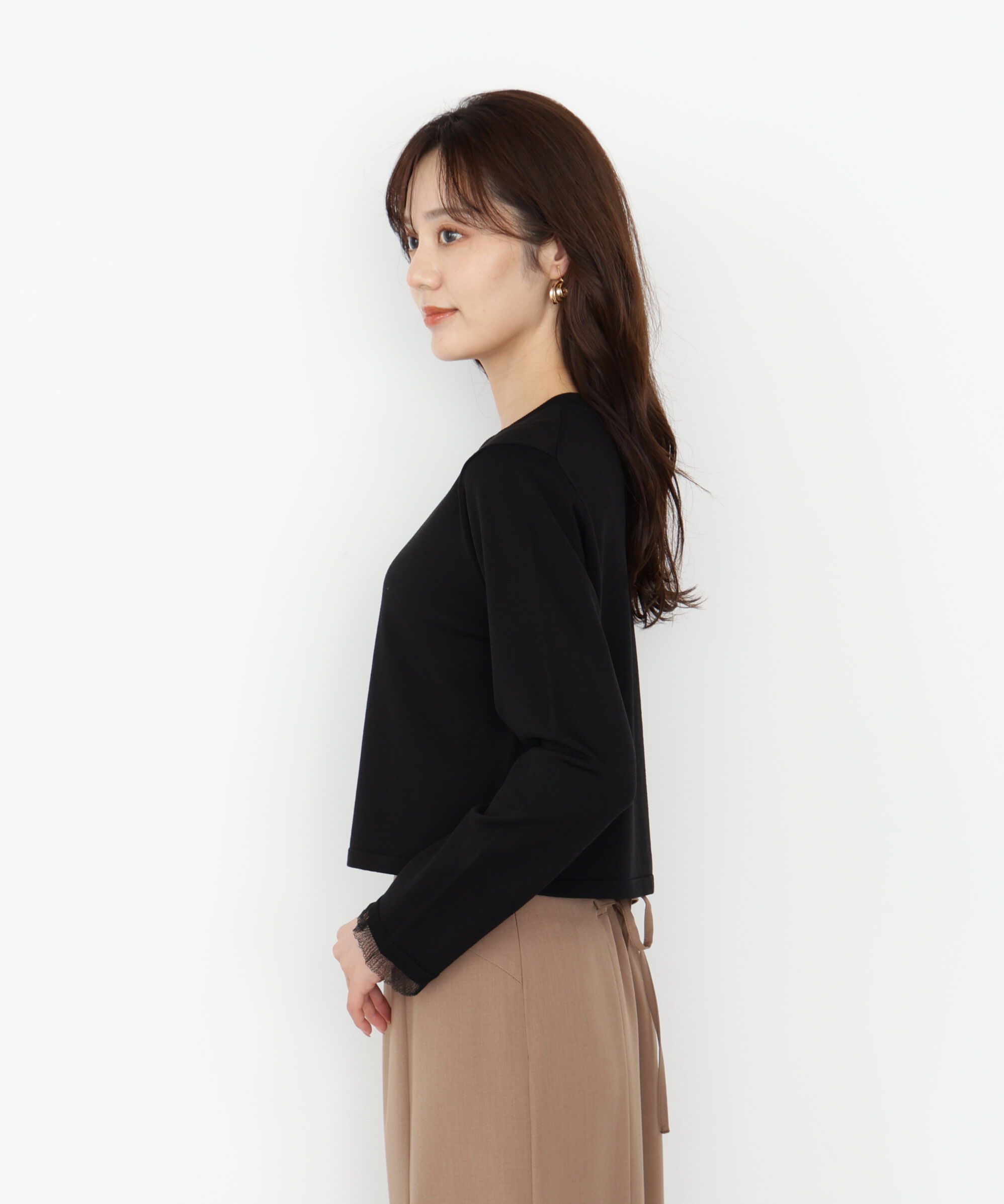 PROPORTION BODY DRESSING「＜ハンドウォッシャブル＞ゴールド釦カーディガン 25AW」|カーディガン|