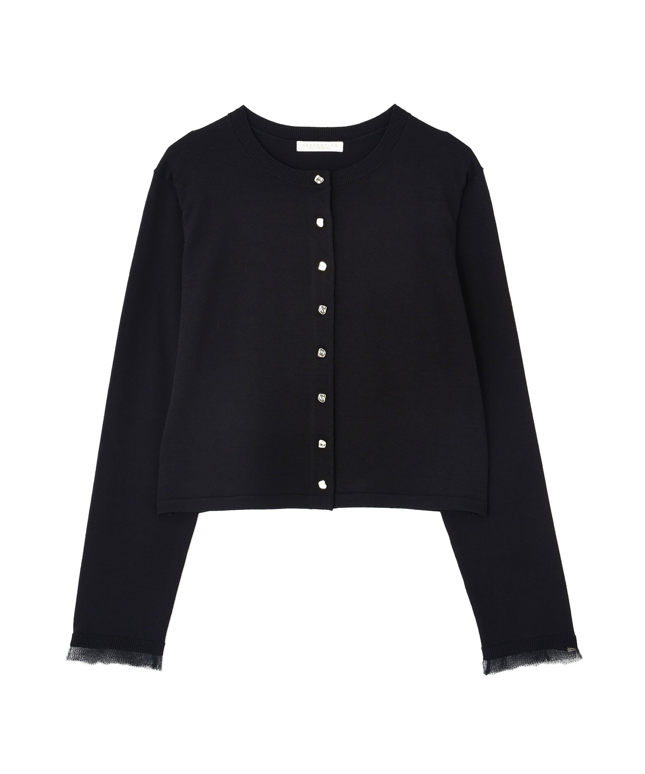 PROPORTION BODY DRESSING「＜ハンドウォッシャブル＞ゴールド釦カーディガン 25AW」|カーディガン|