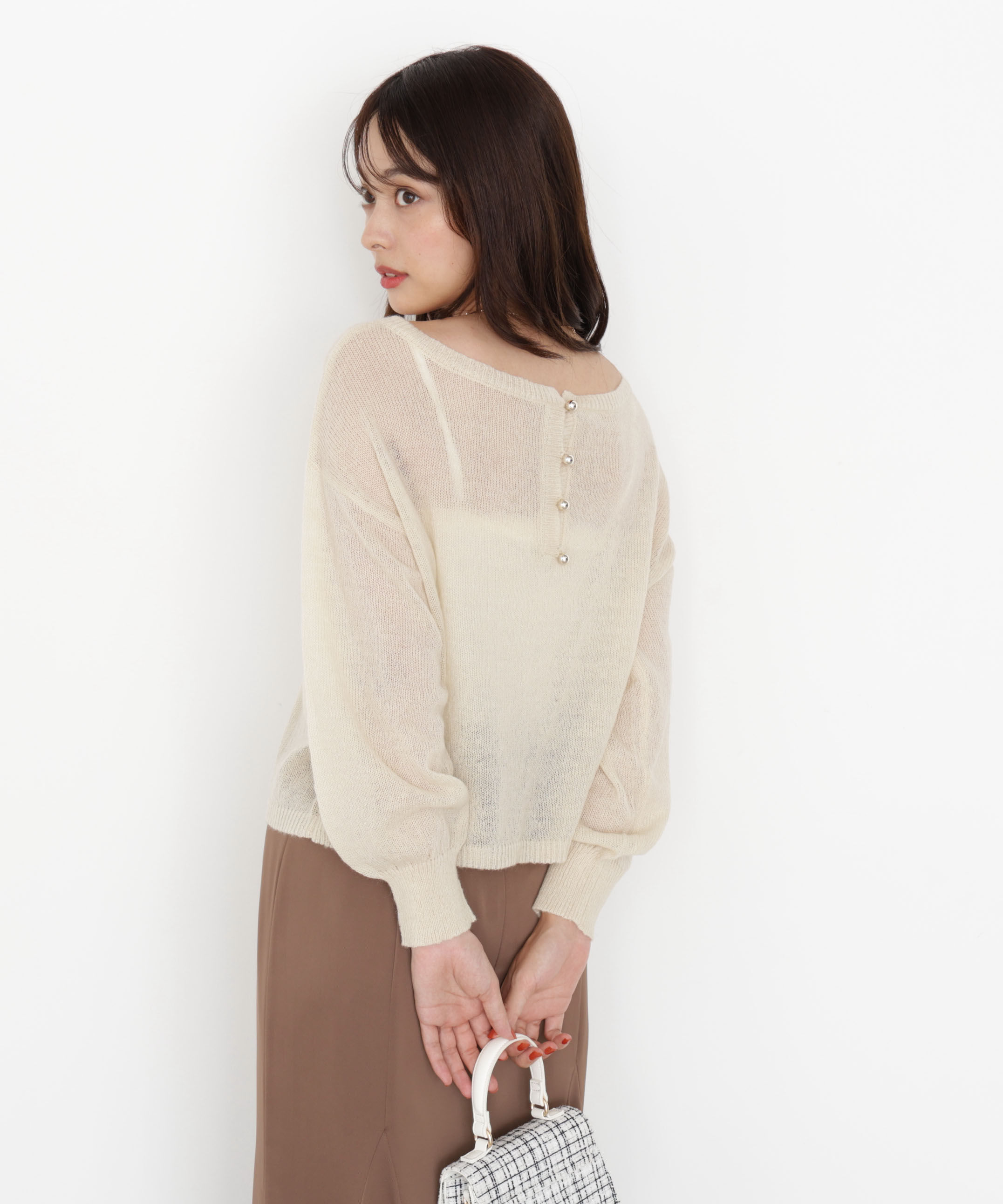 PROPORTION BODY DRESSING「前後2wayエアリーウールニット」|ニット・セーター|