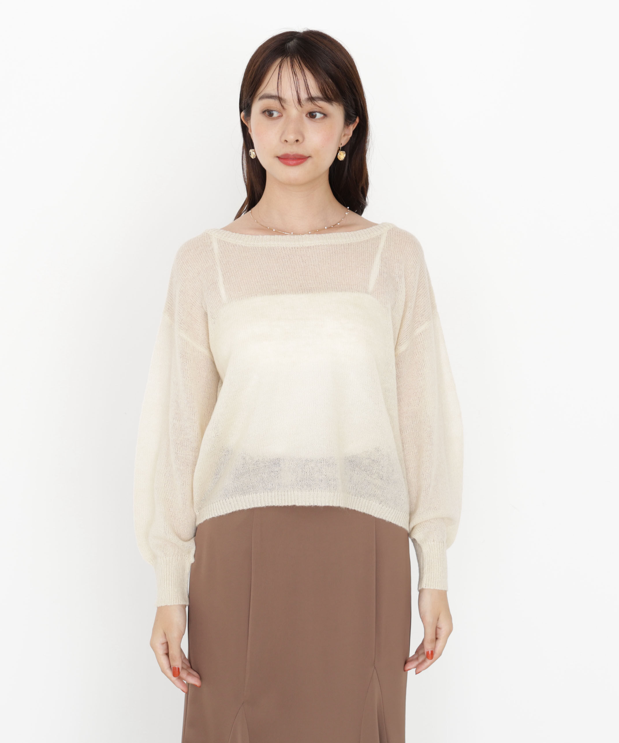 PROPORTION BODY DRESSING「前後2wayエアリーウールニット」|ニット・セーター|