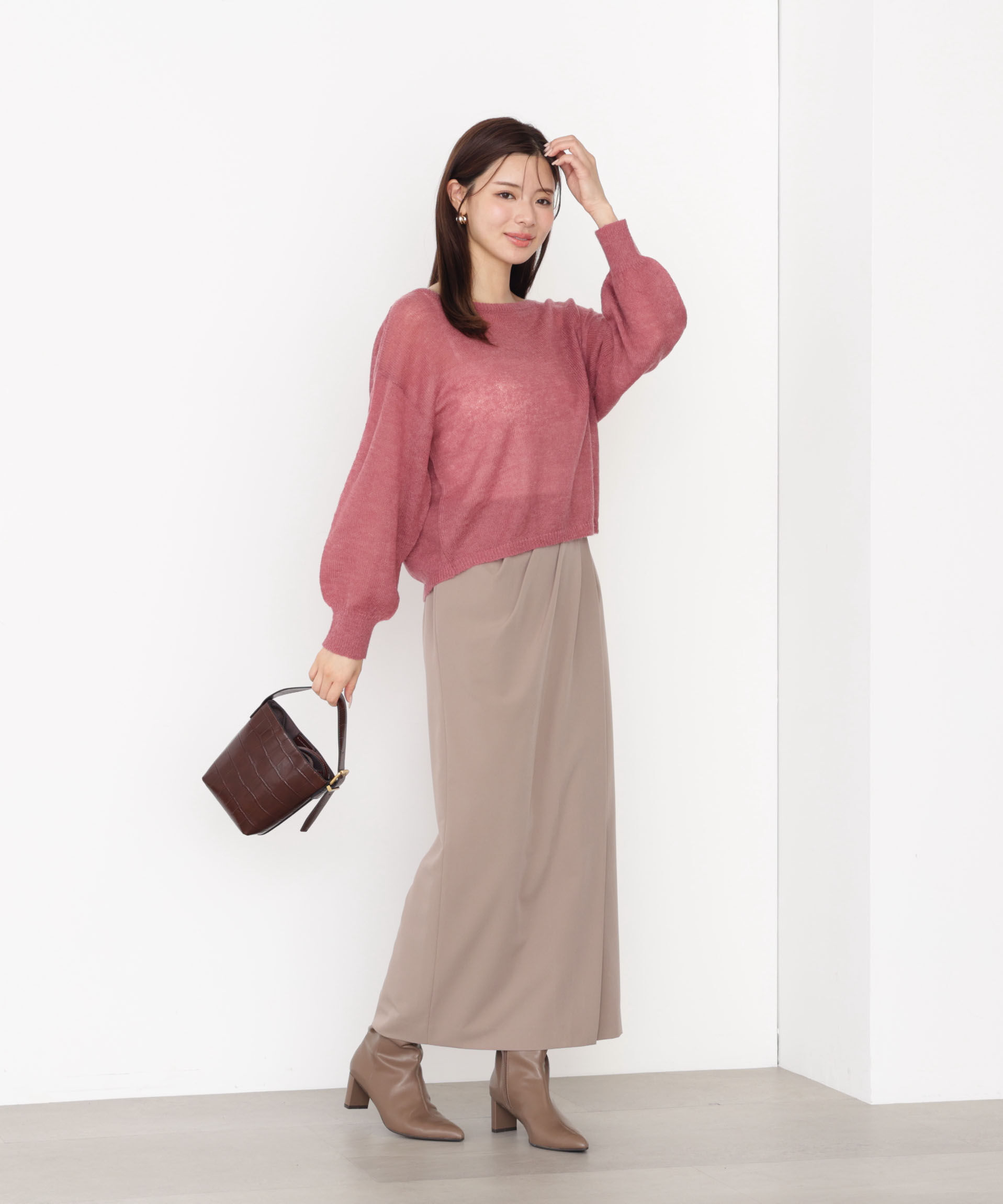 PROPORTION BODY DRESSING「前後2wayエアリーウールニット」|ニット・セーター|