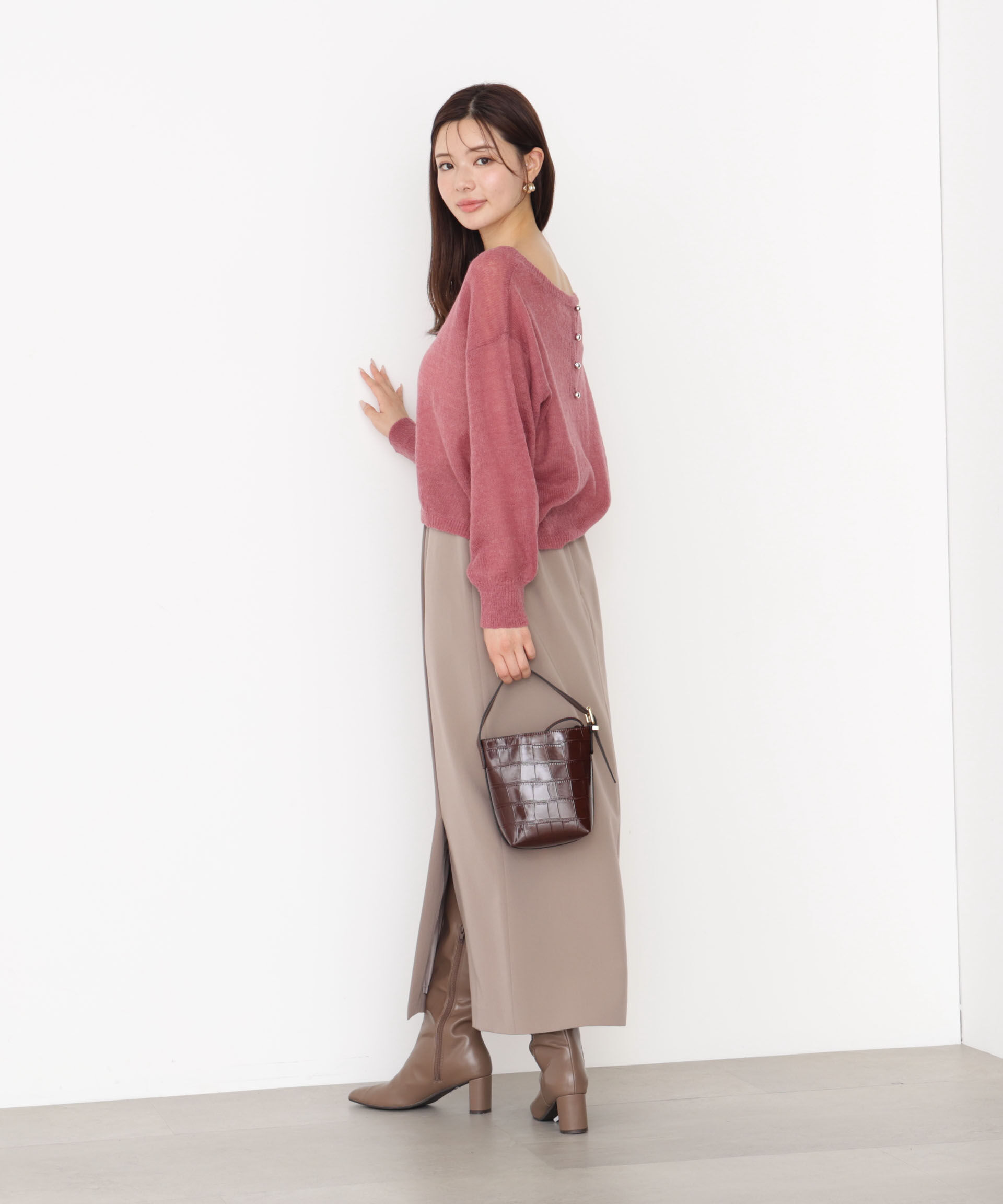 PROPORTION BODY DRESSING「前後2wayエアリーウールニット」|ニット・セーター|