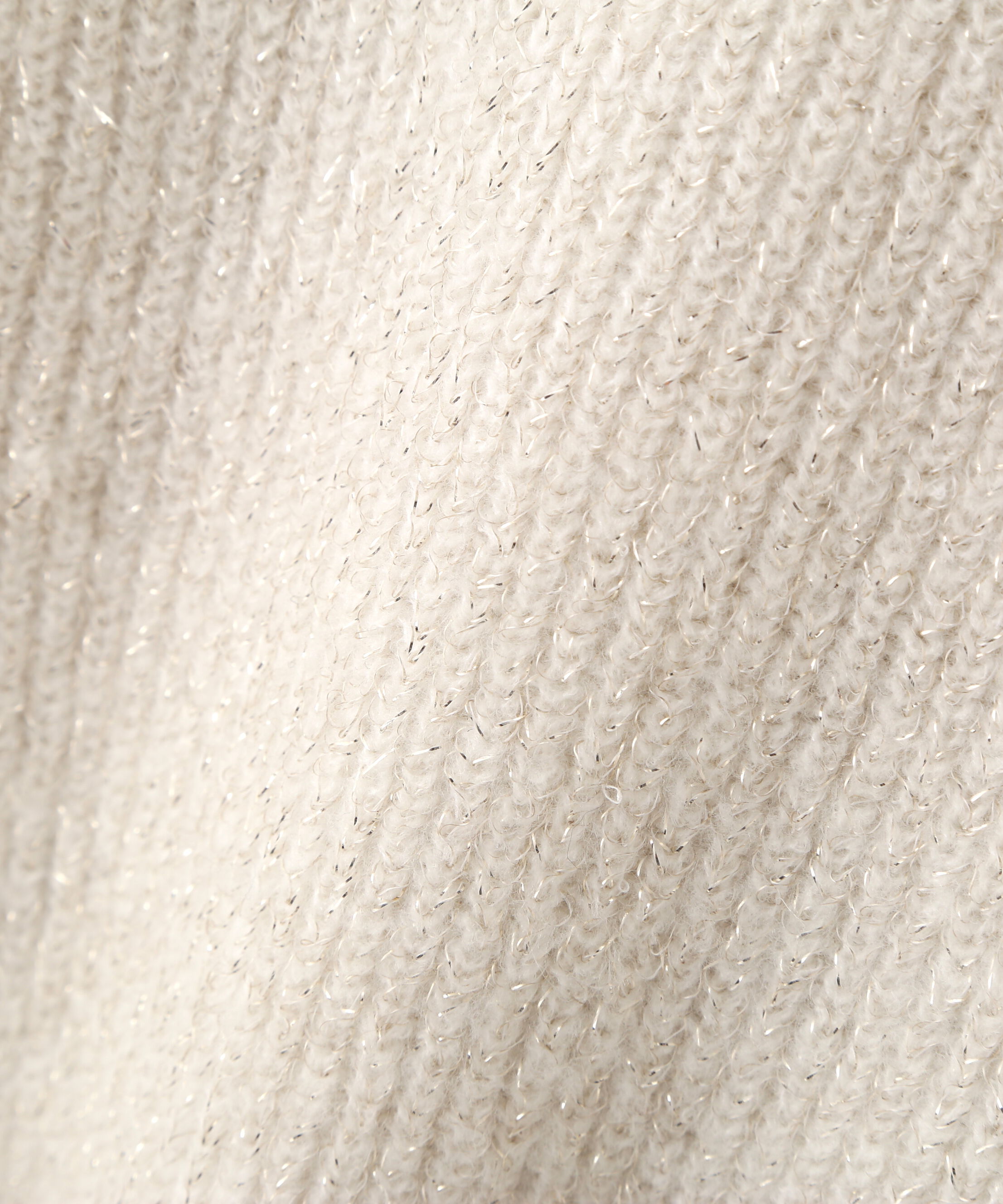 PROPORTION BODY DRESSING「ラメ入りオフショルニット」|ニット・セーター|