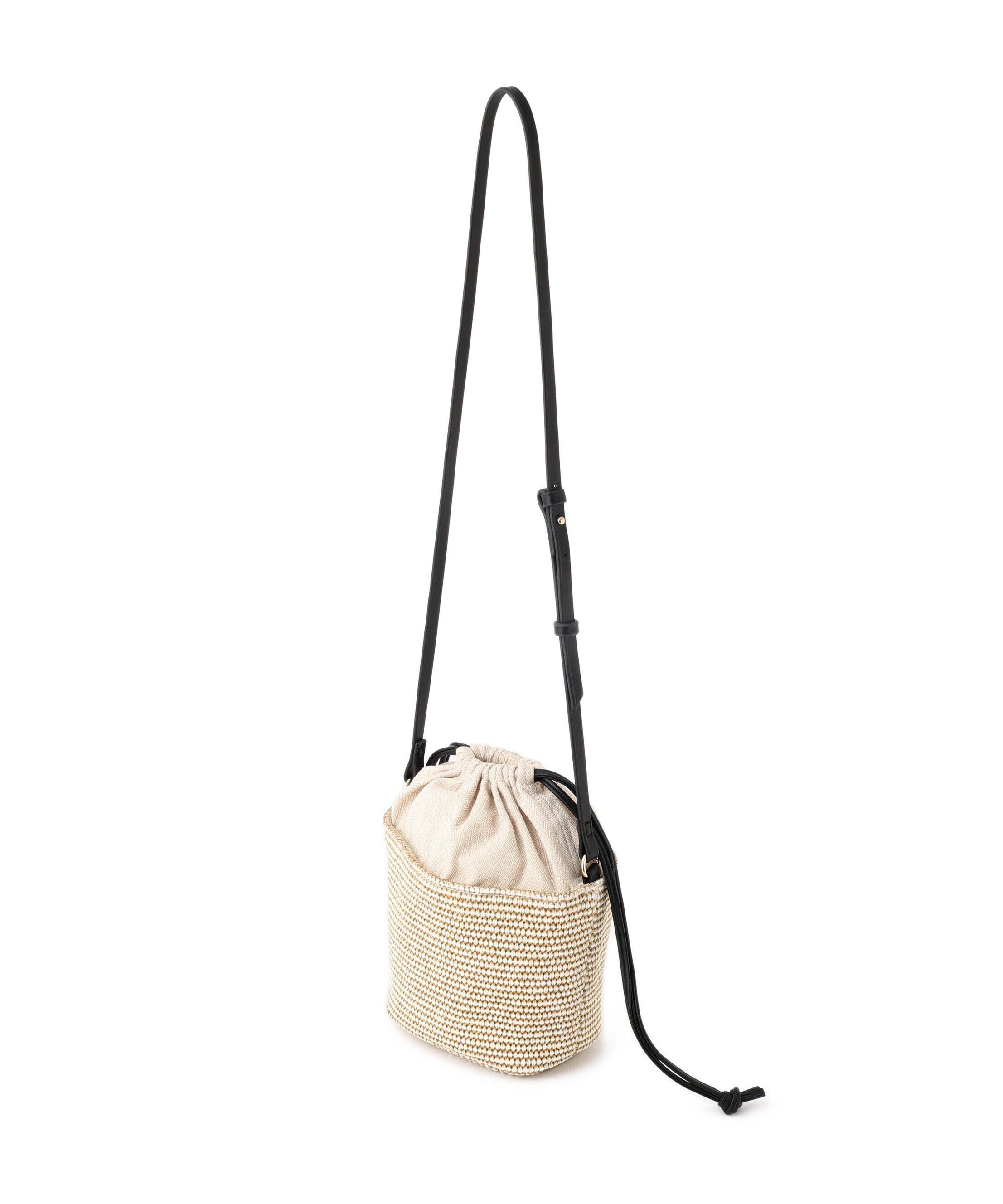  「ラフィア風ポシェットバッグ」|その他|