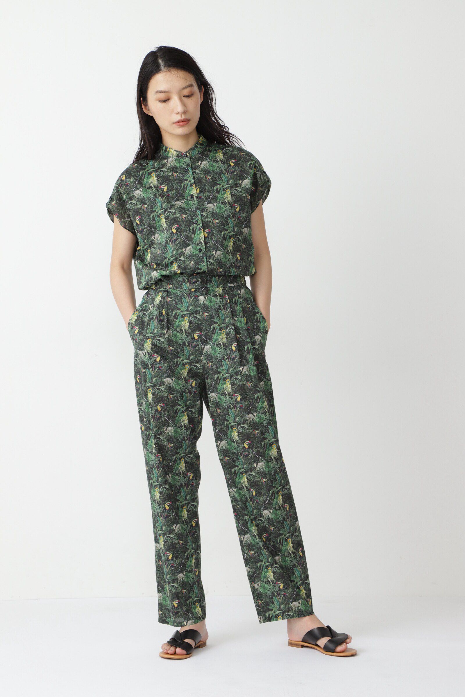  「◆≪arrive 5e≫リバティプリントパンツ」|その他|