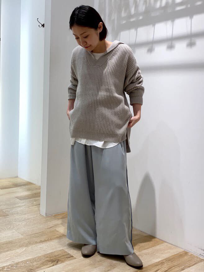  「◆オーガニックコットン　ドッキングプルオーバー」|Tシャツ・カットソー|