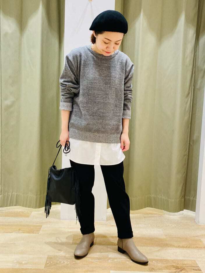  「◆オーガニックコットン　ドッキングプルオーバー」|Tシャツ・カットソー|