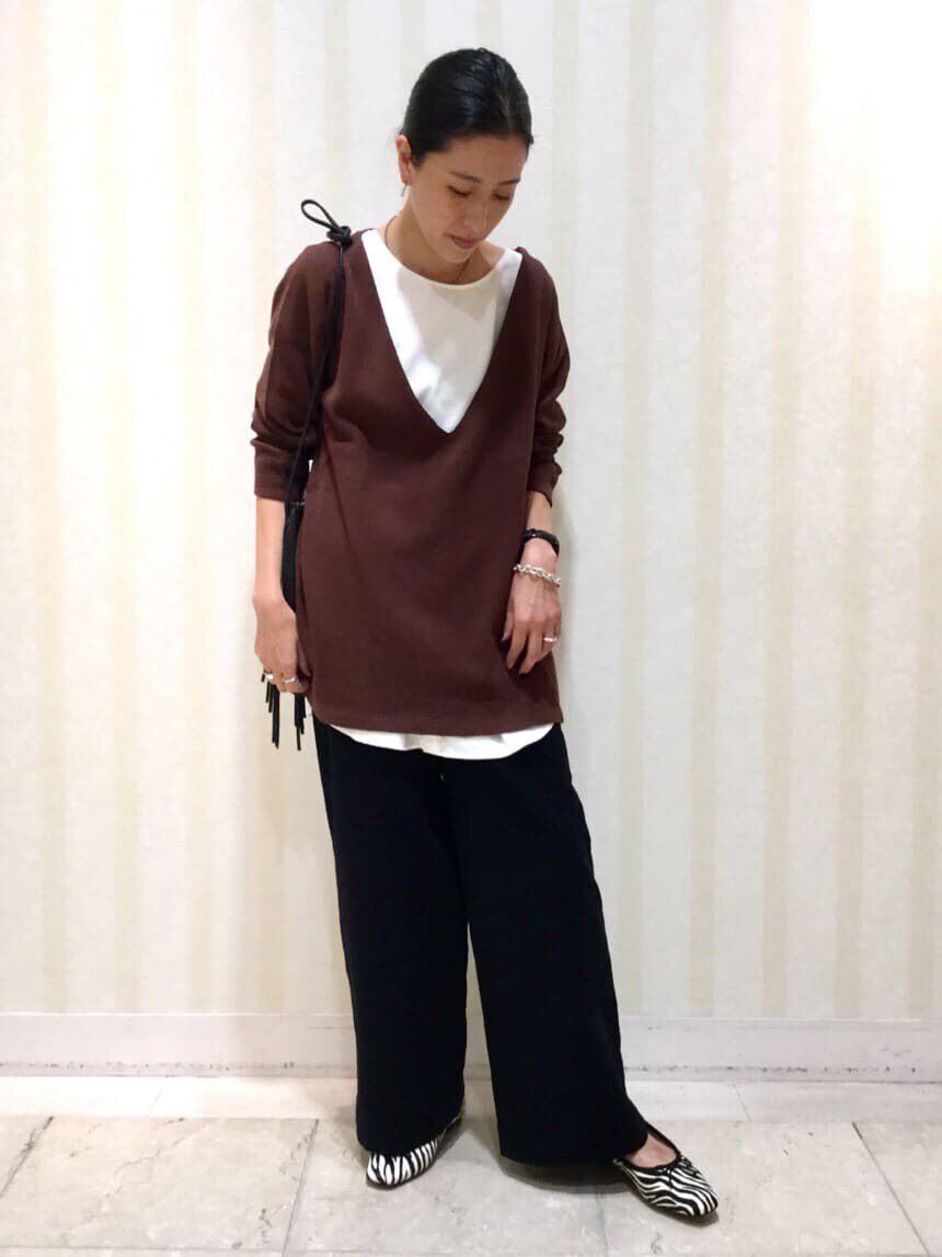  「◆オーガニックコットン　ドッキングプルオーバー」|Tシャツ・カットソー|