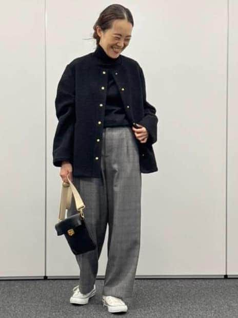  「◆千鳥チェックセミワイドパンツ」|その他|