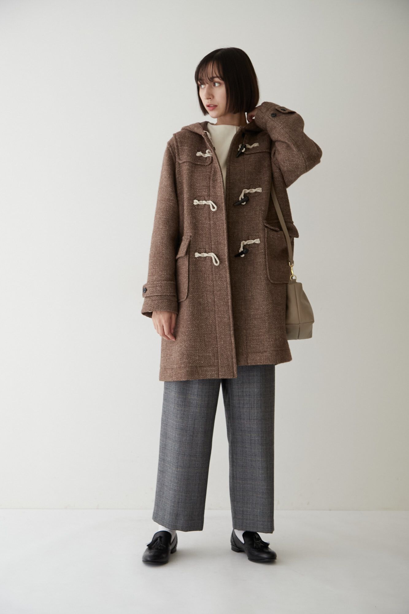  「◆千鳥チェックセミワイドパンツ」|その他|