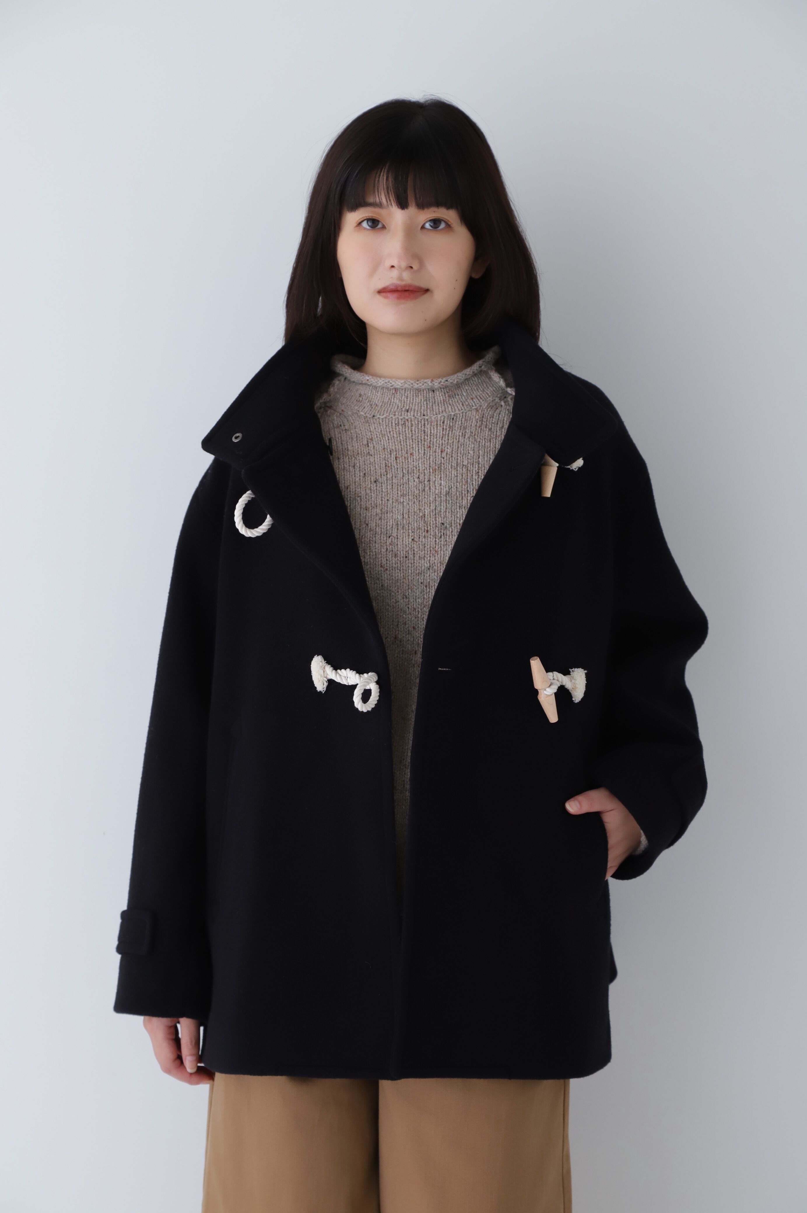  「◆ダブルモッサダッフルコート」|ブルゾン・スタジャン|