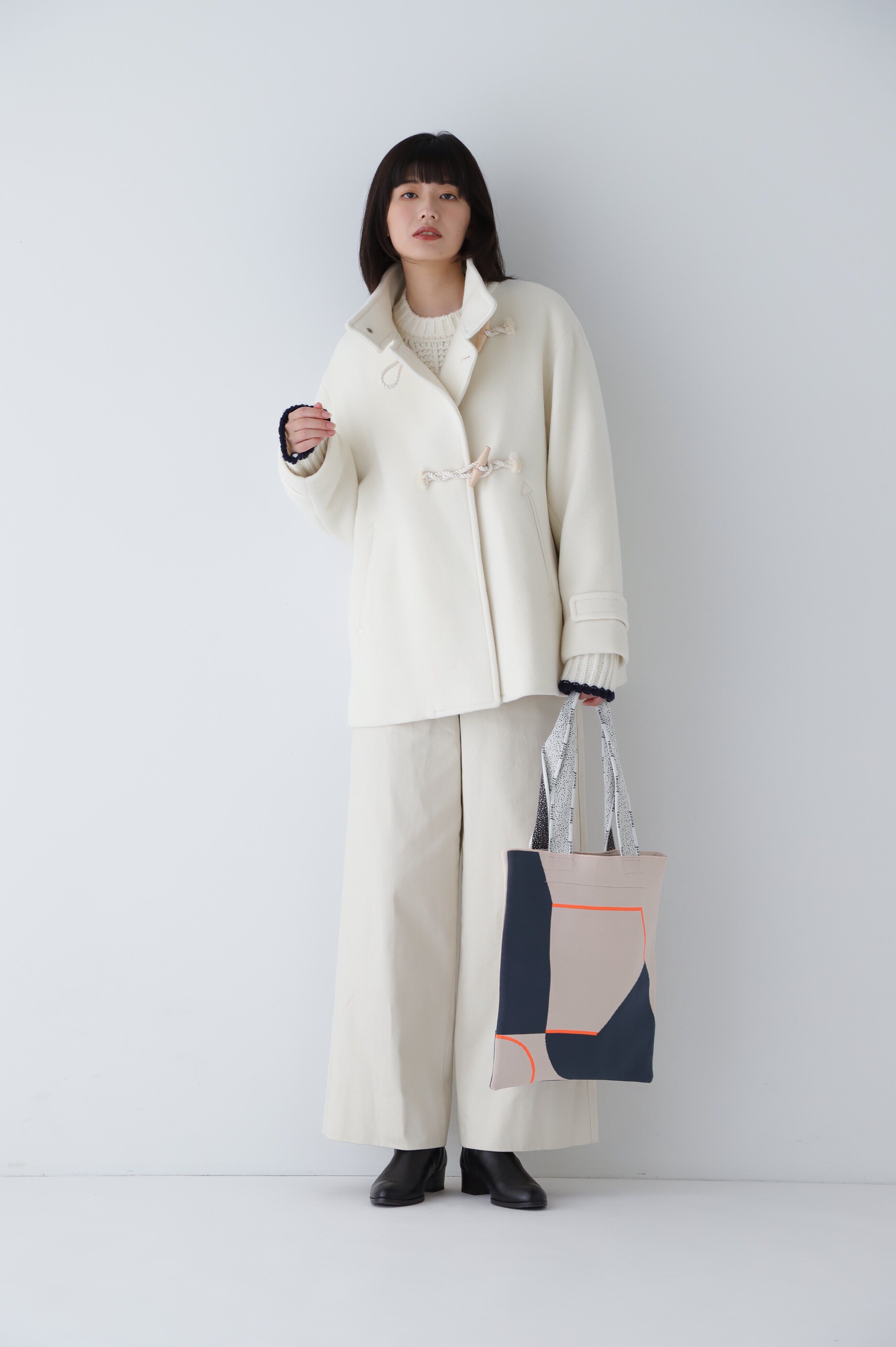  「◆ダブルモッサダッフルコート」|ブルゾン・スタジャン|