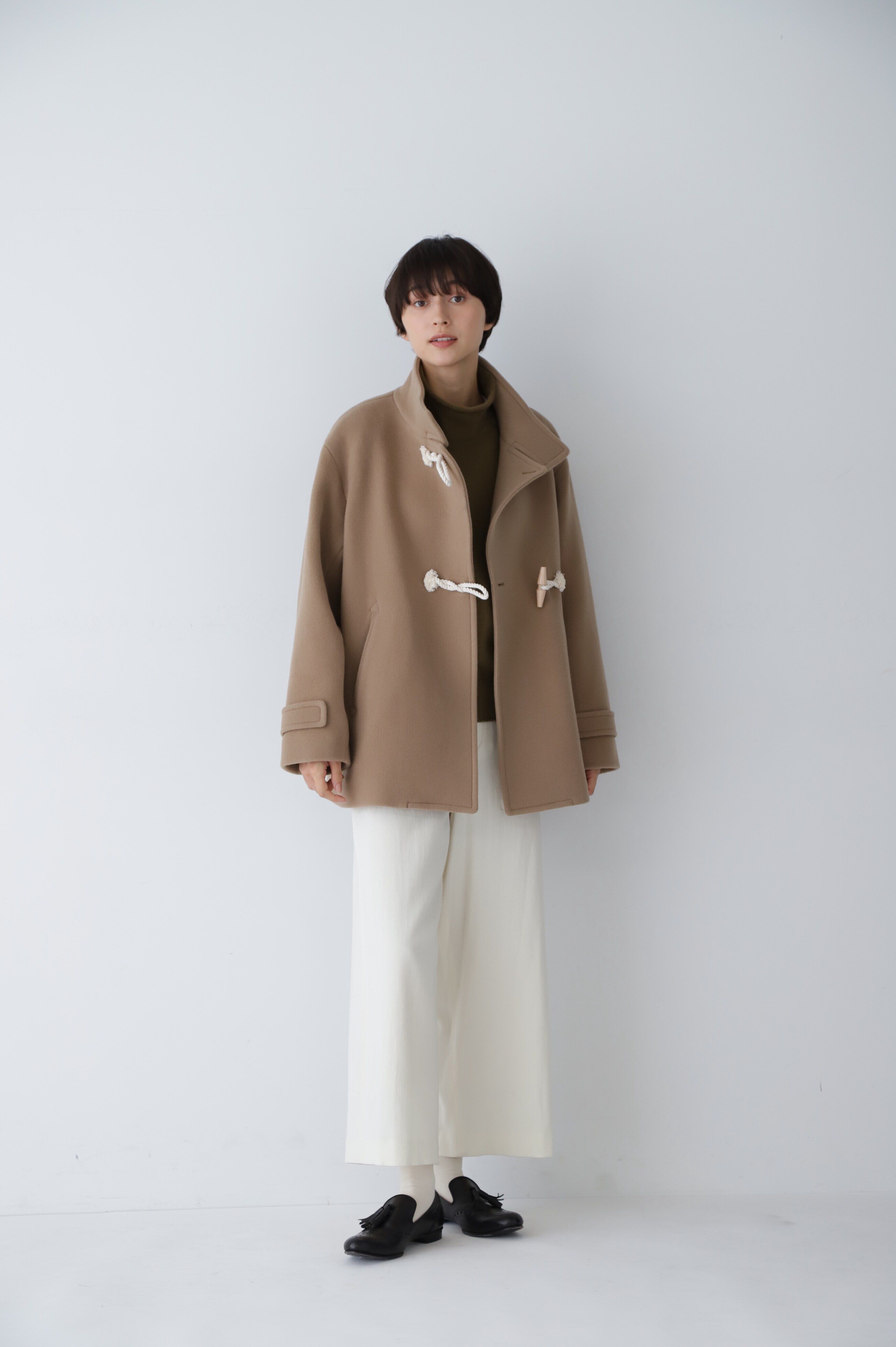  「◆ダブルモッサダッフルコート」|ブルゾン・スタジャン|