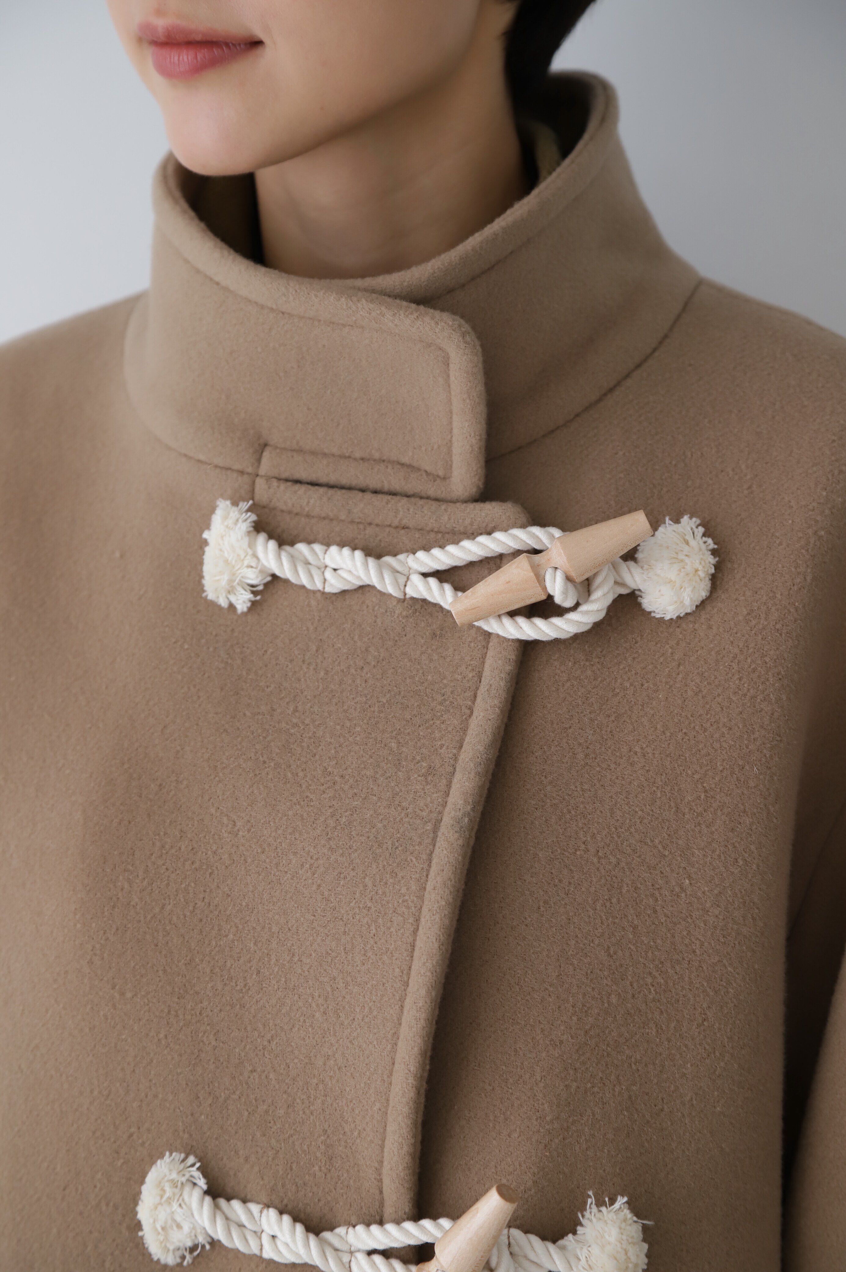  「◆ダブルモッサダッフルコート」|ブルゾン・スタジャン|