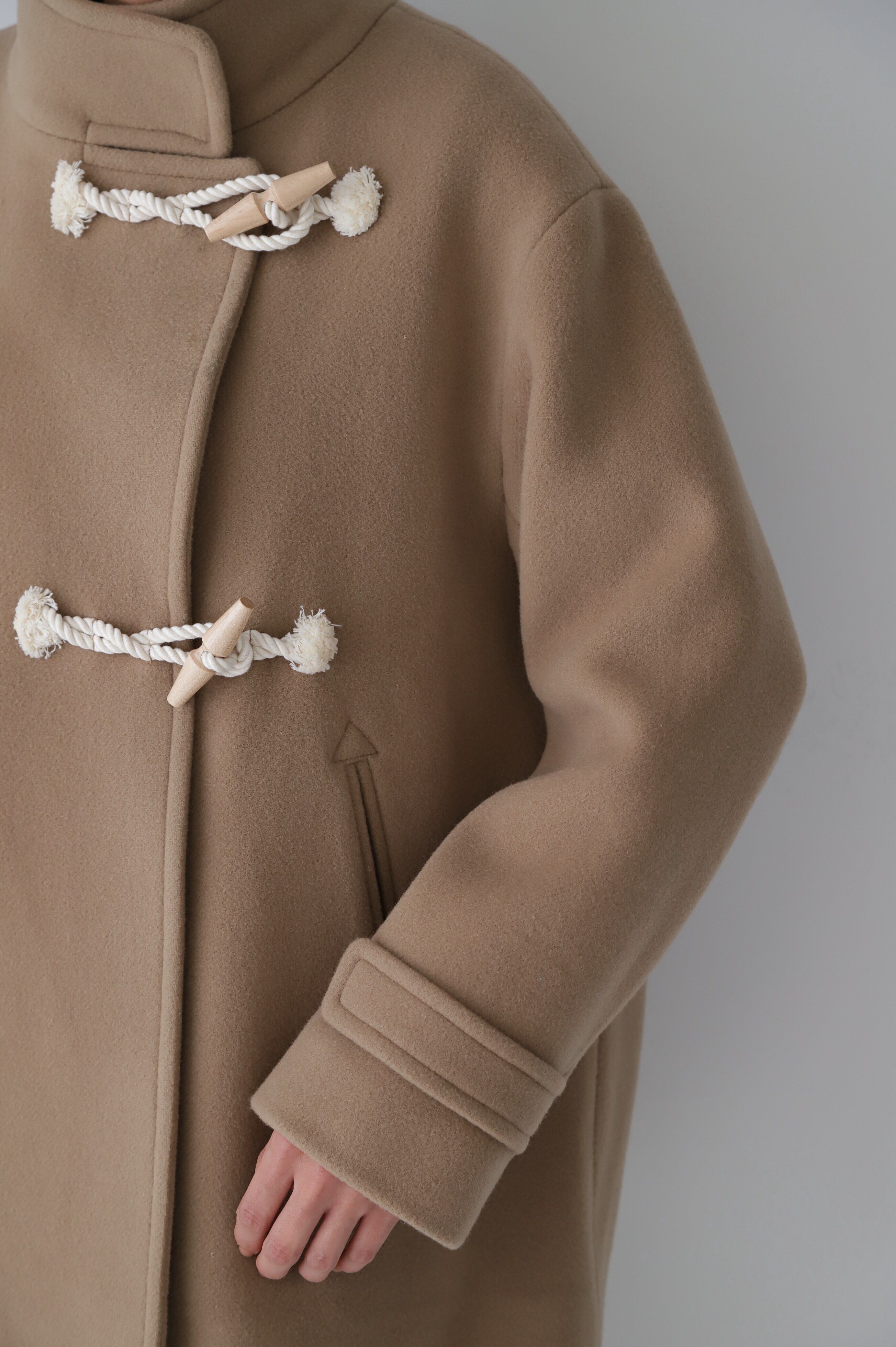  「◆ダブルモッサダッフルコート」|ブルゾン・スタジャン|