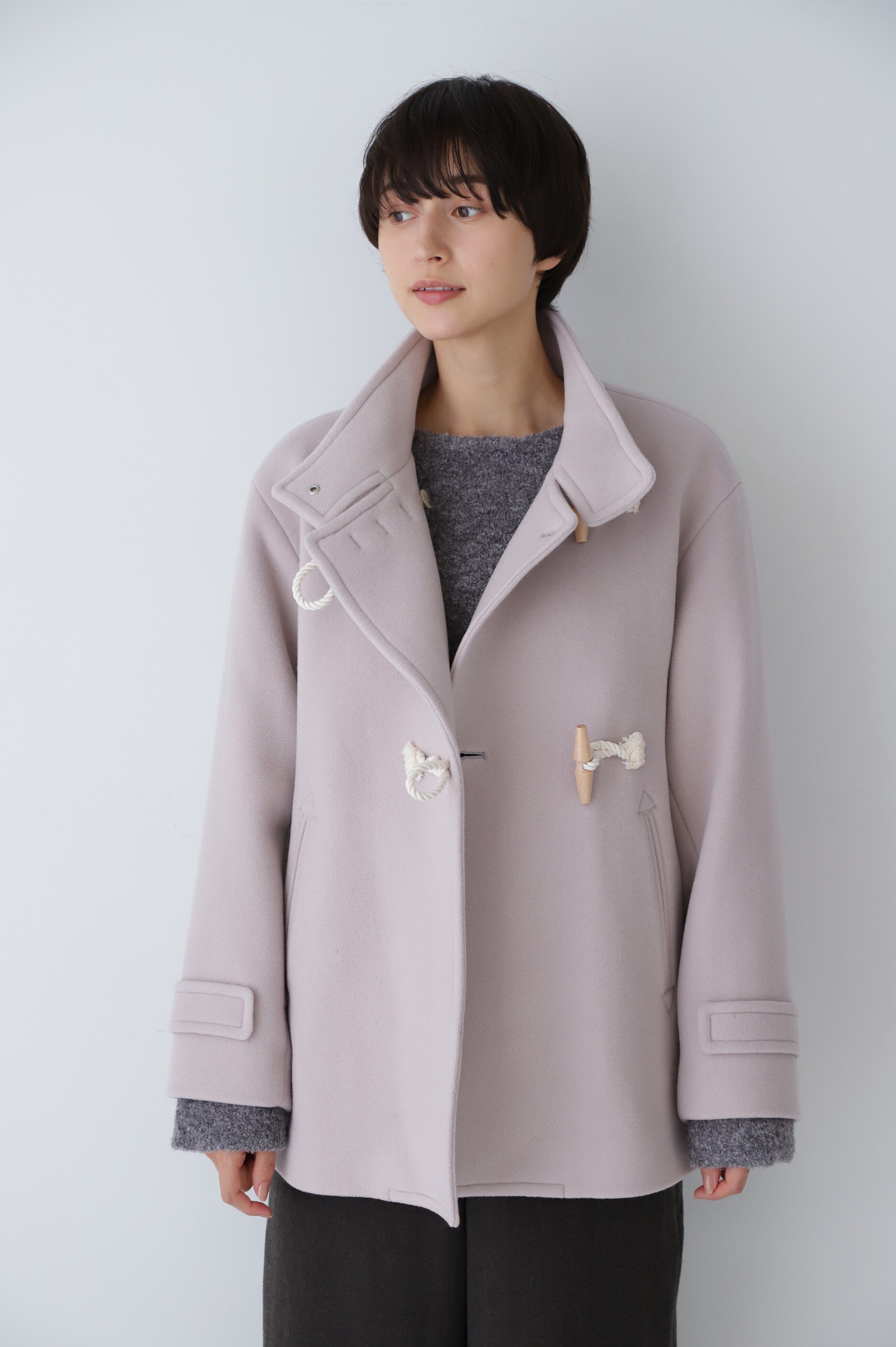  「◆ダブルモッサダッフルコート」|ブルゾン・スタジャン|