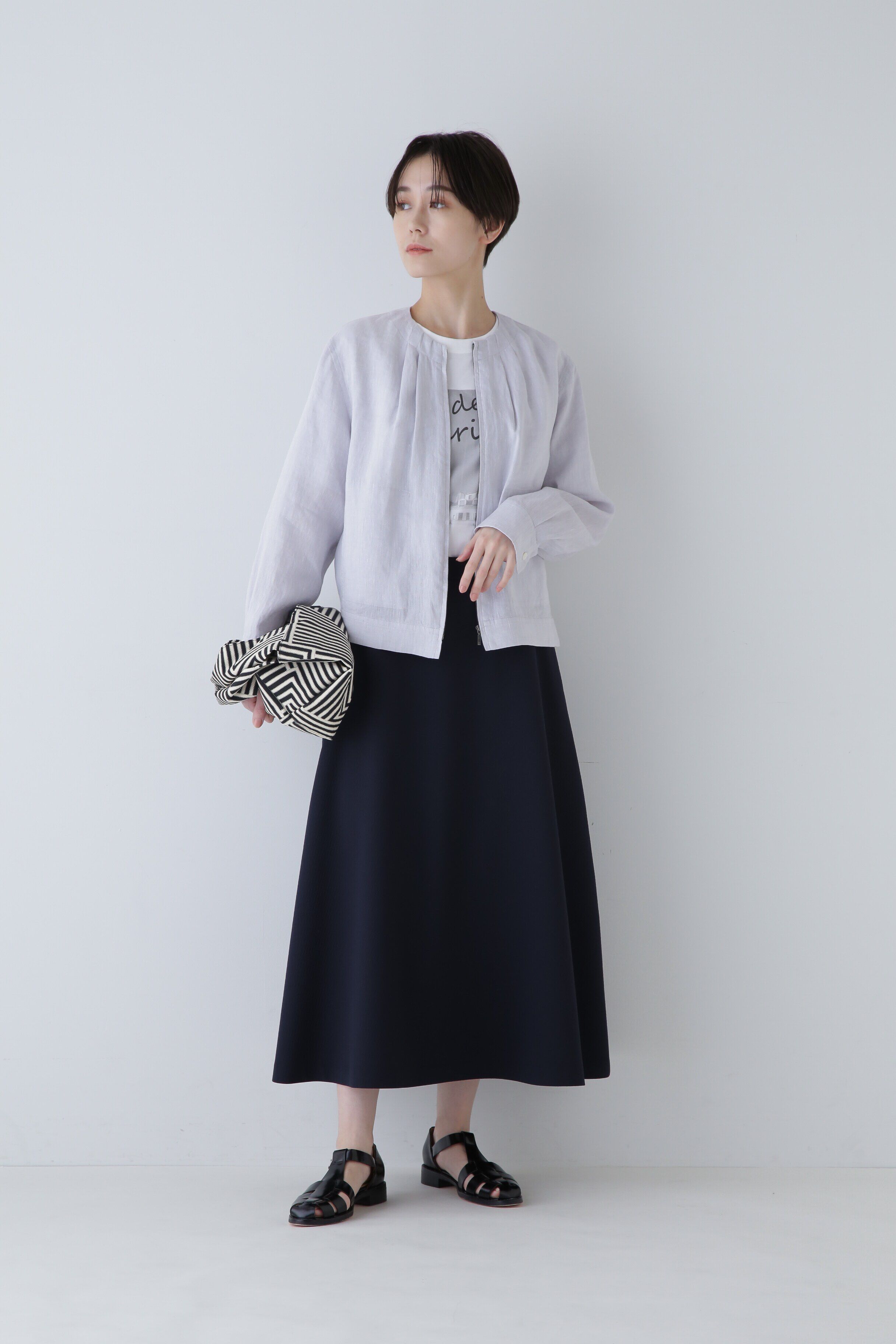  「◆キルトジャガードフレアスカート」|スカート|