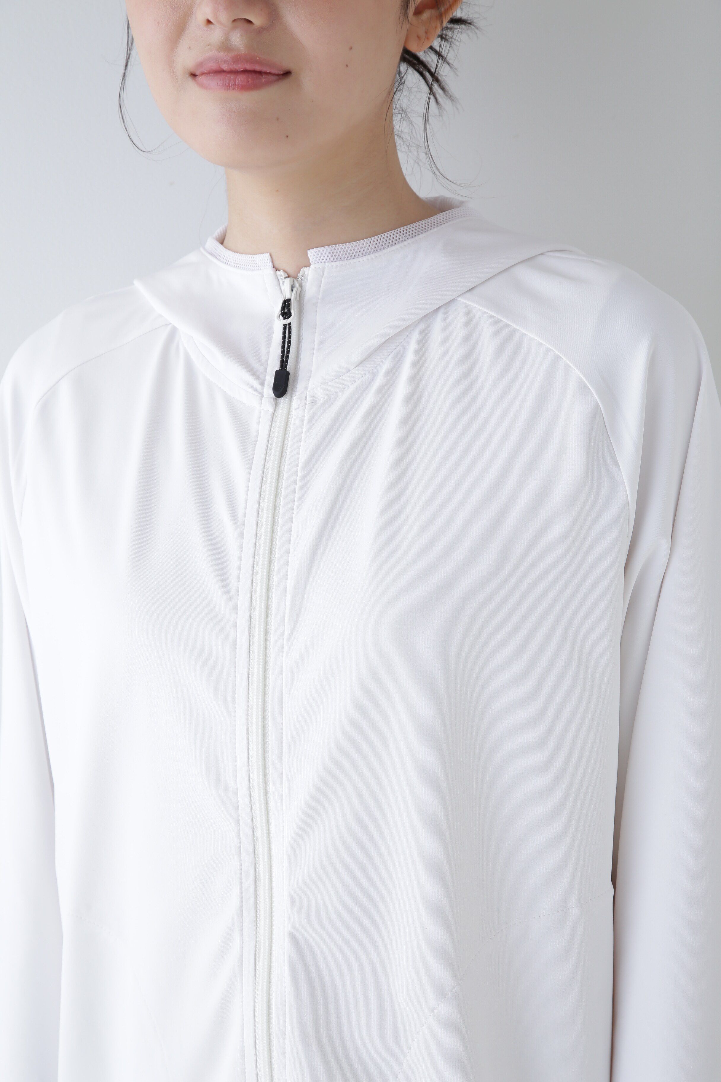  「◆ＵＶカット・吸水速乾ジップアップパーカー」|Tシャツ・カットソー|