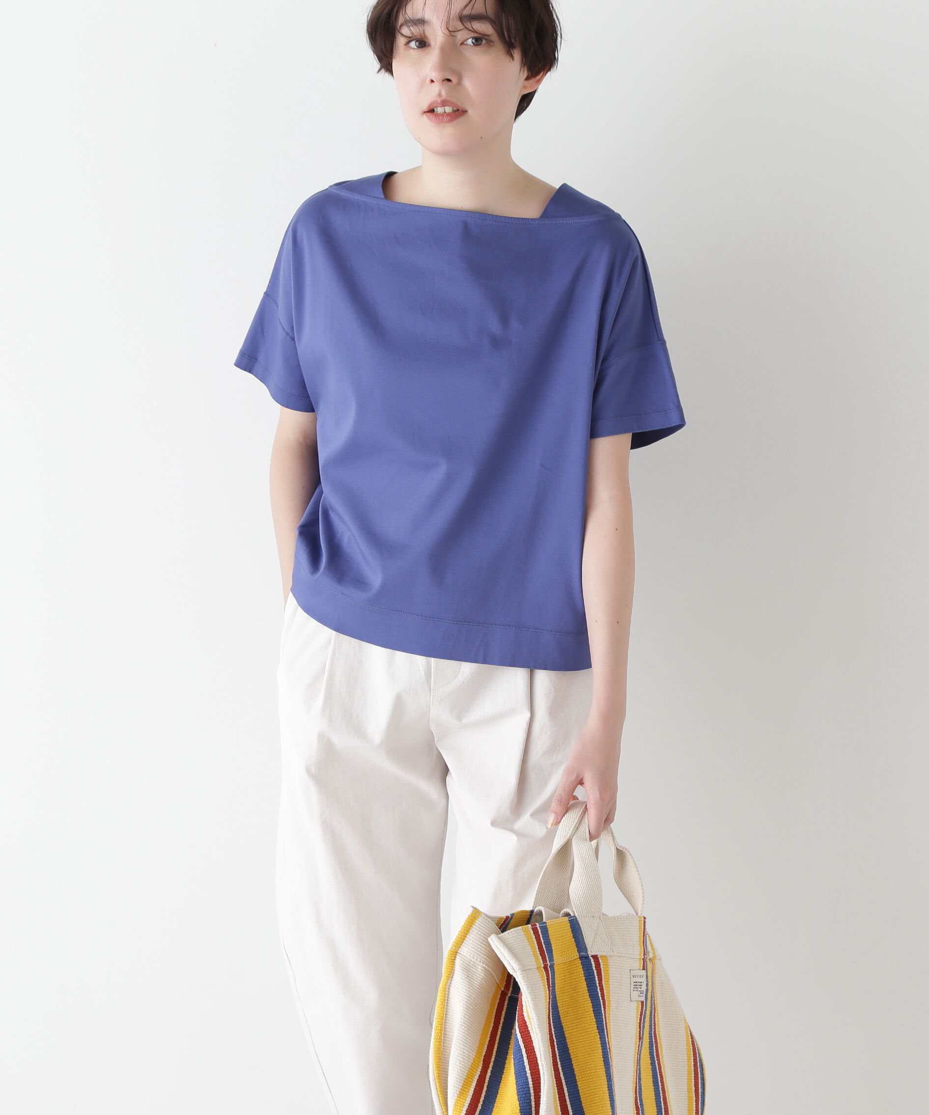  「◆【汗ジミ軽減】バック刺繍ロゴプルオーバー」|Tシャツ・カットソー|