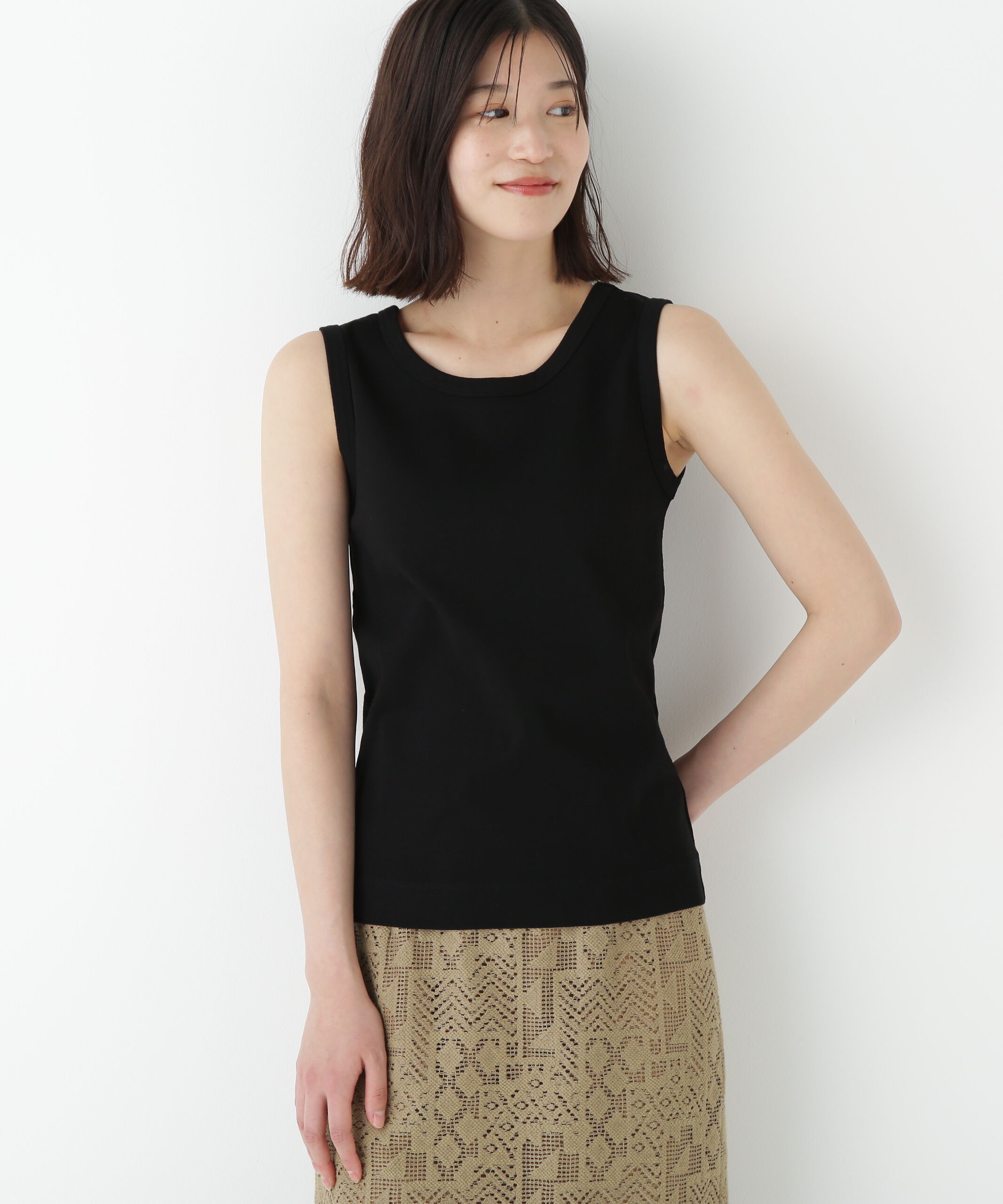  「◆オーガニックコットンタンクトップ」|Tシャツ・カットソー|