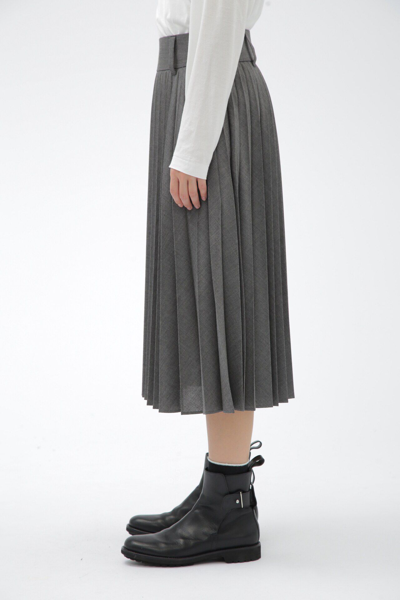  「SUMMER WOOL」|スカート|