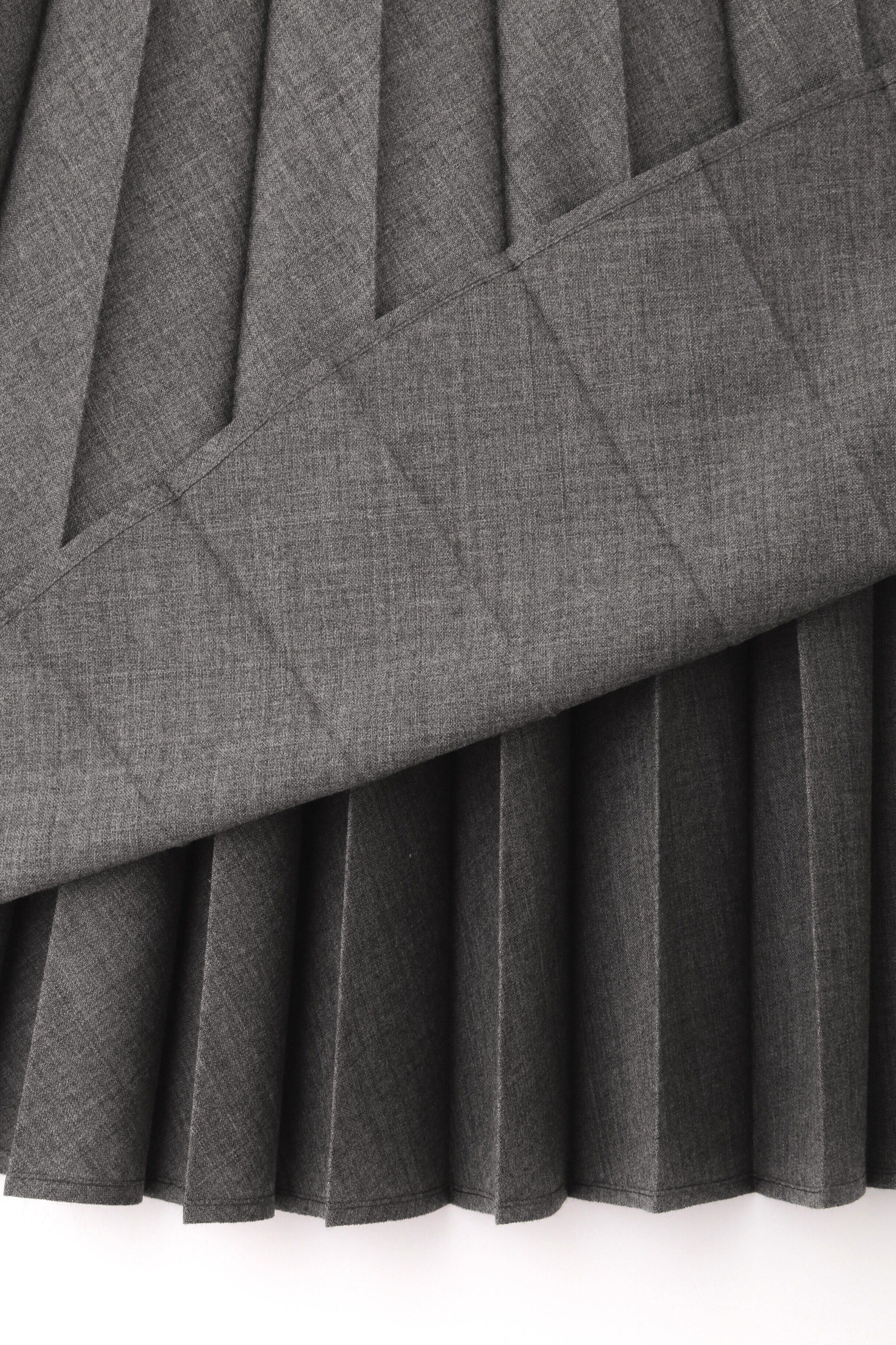  「SUMMER WOOL」|スカート|