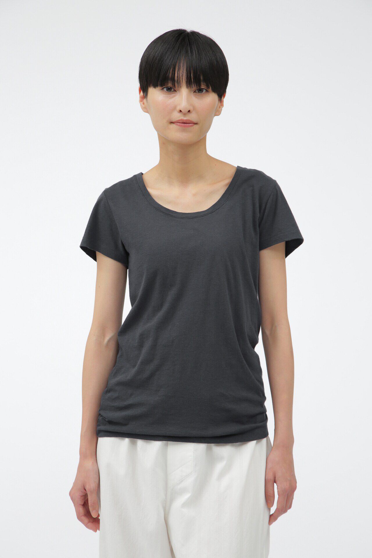 MARGARET HOWELL HOUSEHOLDGOODS「FINE COTTON JERSEY」|Tシャツ・カットソー|SLATE7