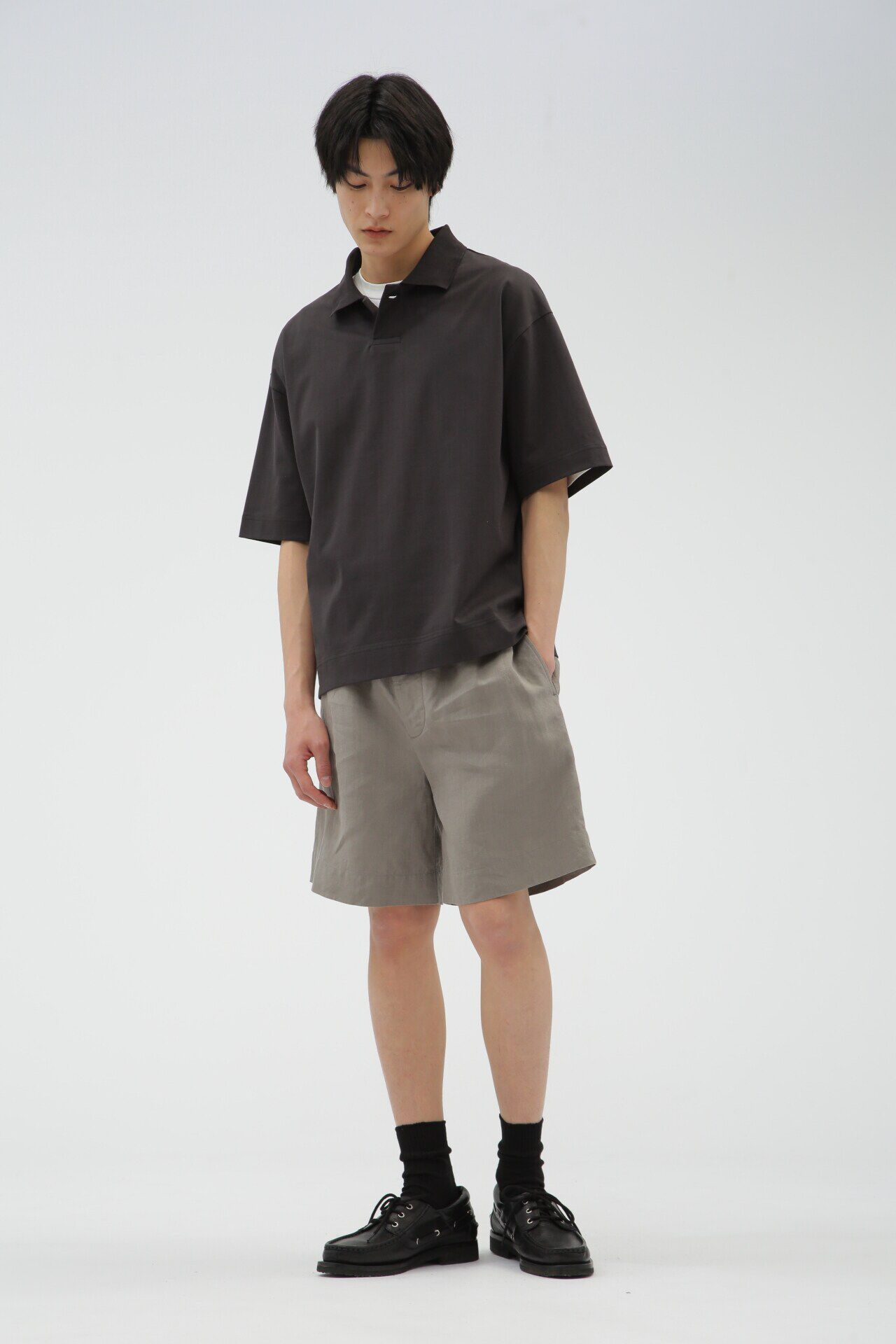 MARGARET HOWELL「HIGHTWIST DENSE COTTON JERSEY」|Tシャツ・カットソー|