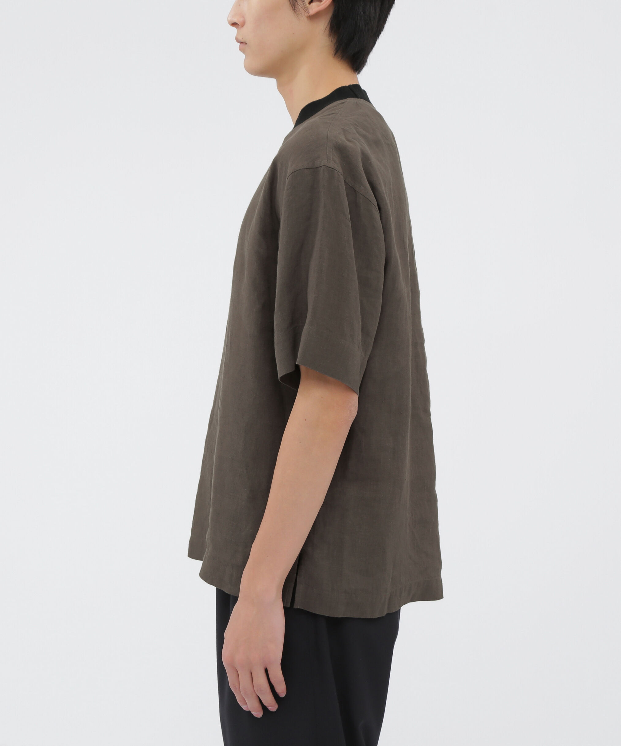 MARGARET HOWELL「PLAIN LINEN POPLIN SHIRT」|シャツ・ブラウス|