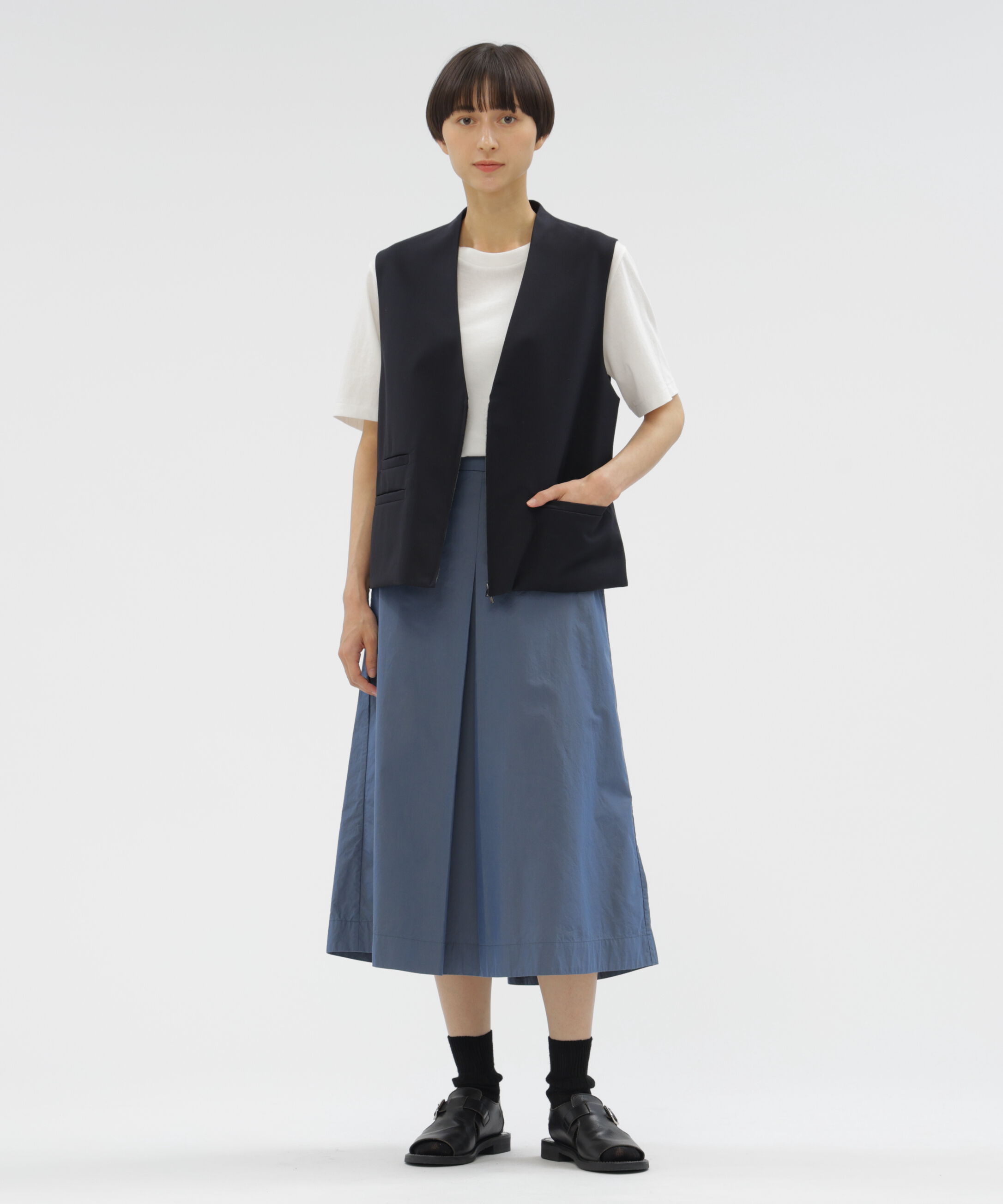  「SUMMER WOOL POPLIN BLOUSON」|ブルゾン・スタジャン|
